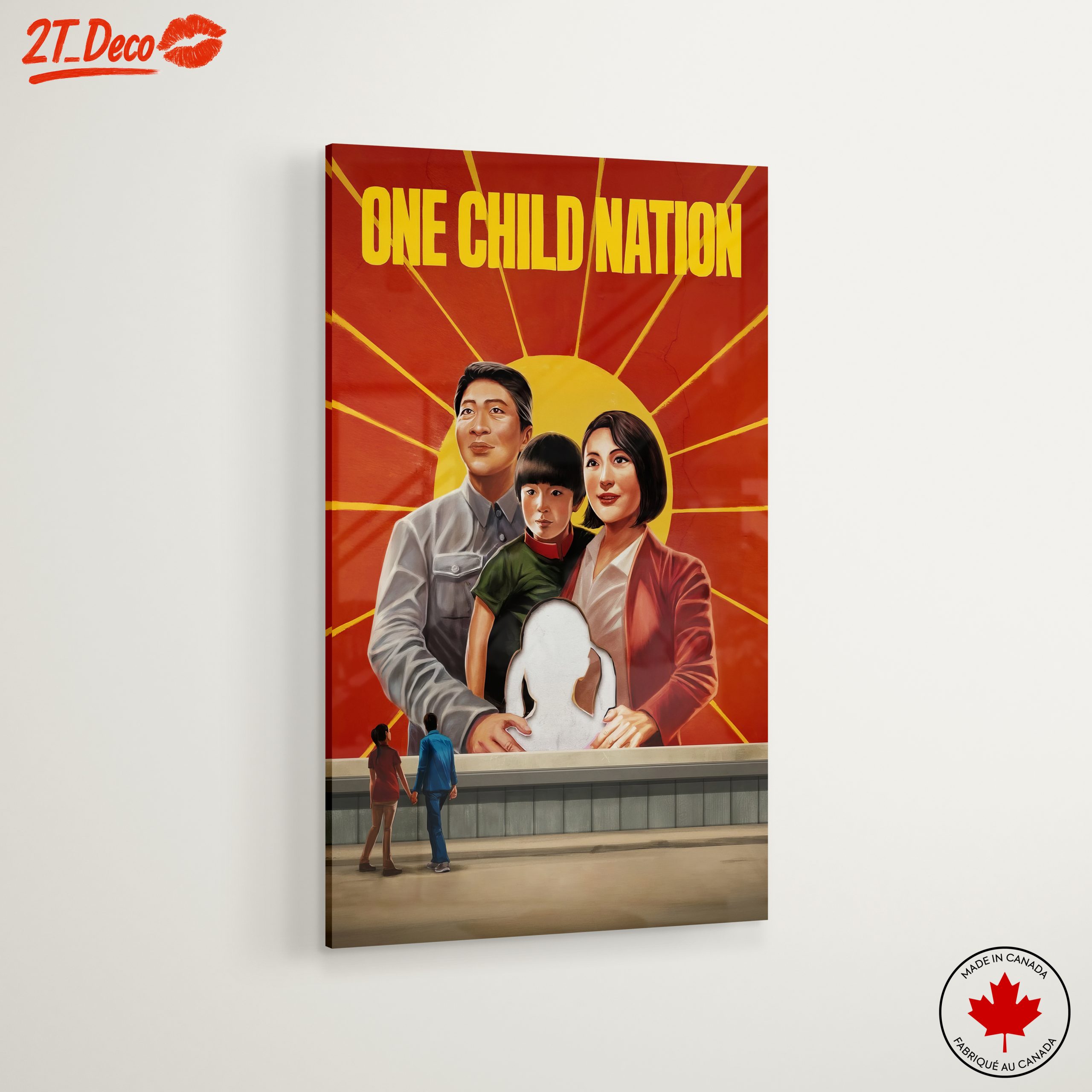 One Child Nation Social Commentary Art - Image 6