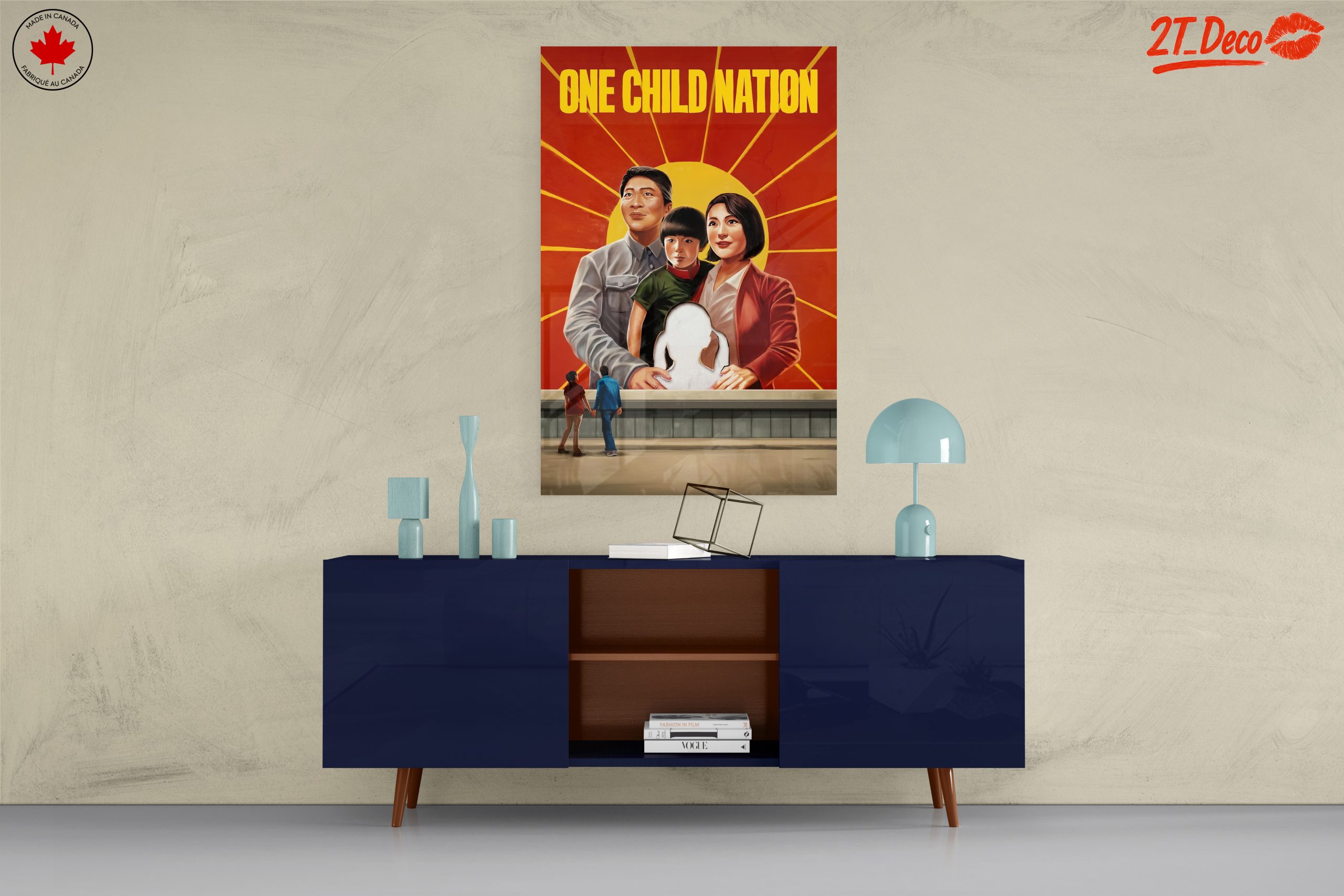 One Child Nation Social Commentary Art - Image 8