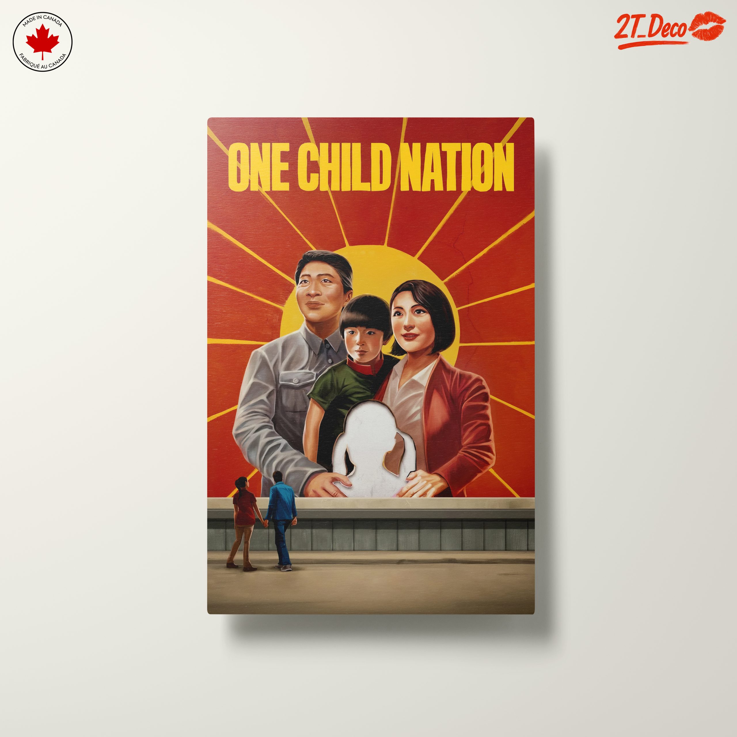 One Child Nation Social Commentary Art - Image 10