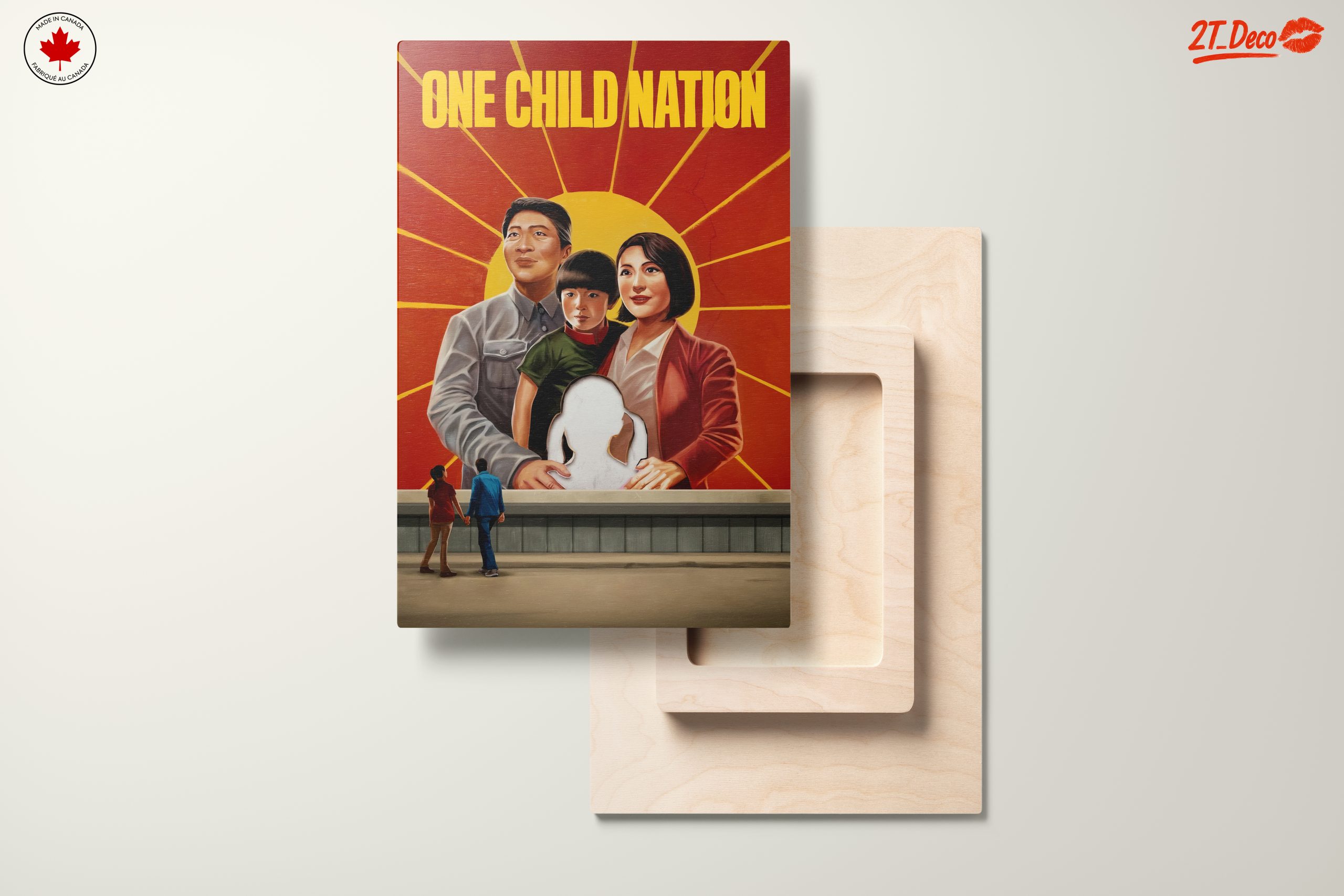 One Child Nation Social Commentary Art - Image 11