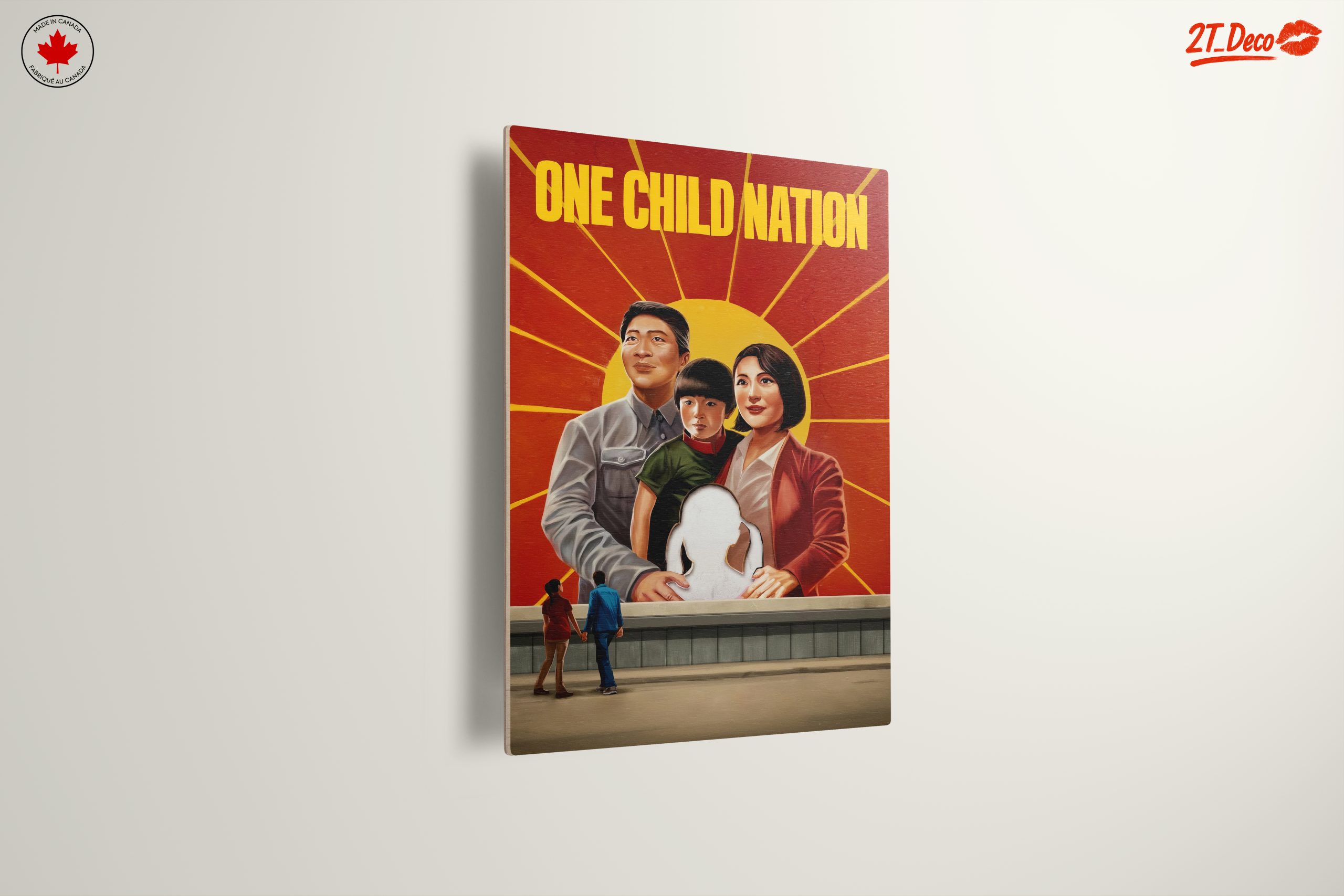 One Child Nation Social Commentary Art - Image 13
