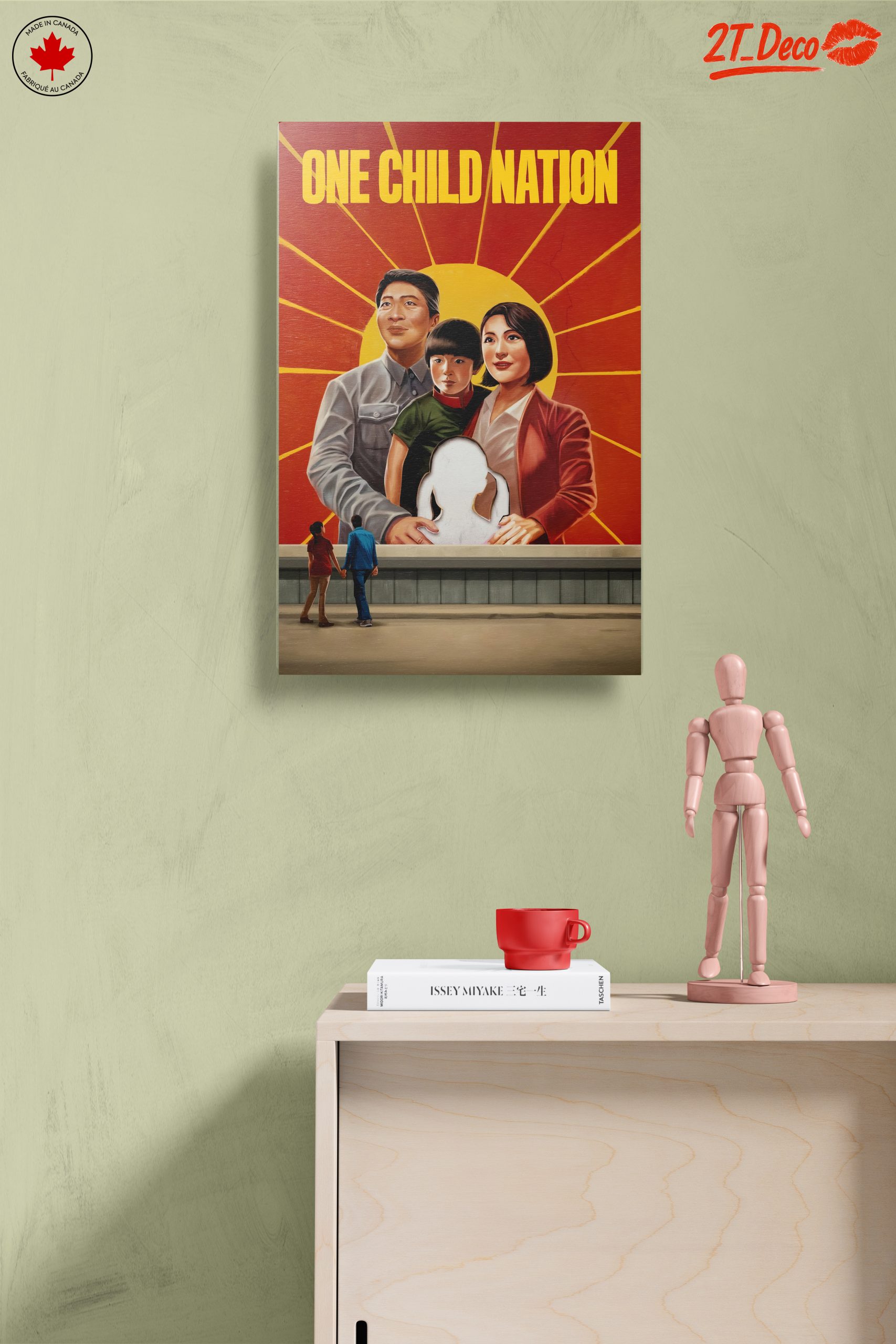 One Child Nation Social Commentary Art - Image 14