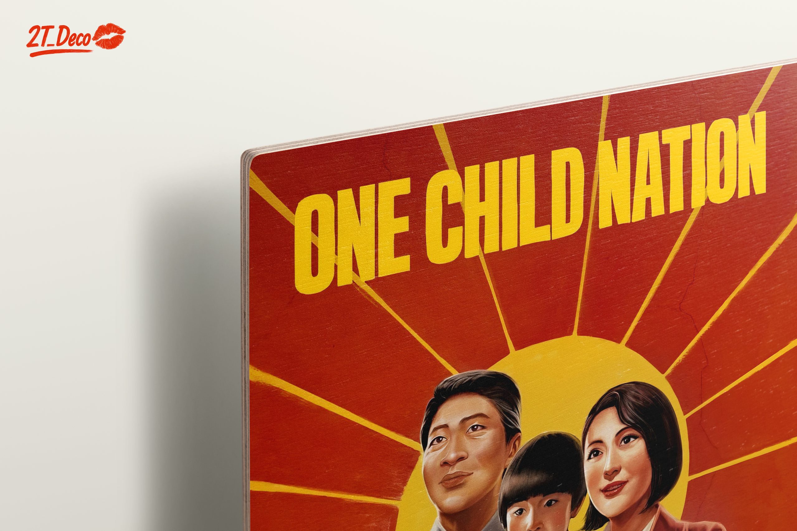 One Child Nation Social Commentary Art - Image 15