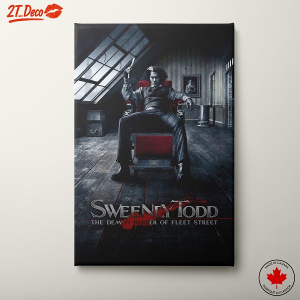 Sweeney Todd Character Art from the Demon Barber of Fleet Street