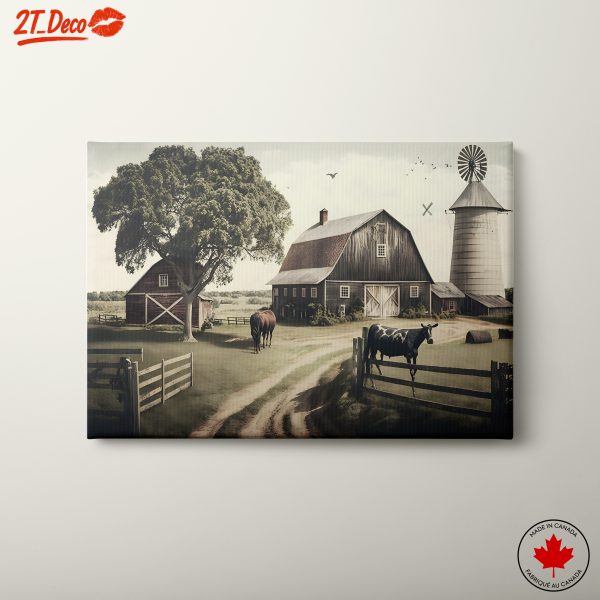 Pastoral Scene with Farm Animals