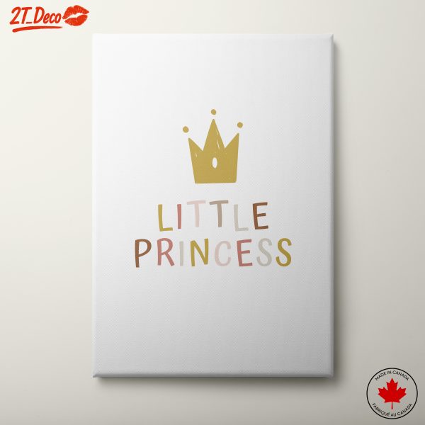 Little Princess Typography Art