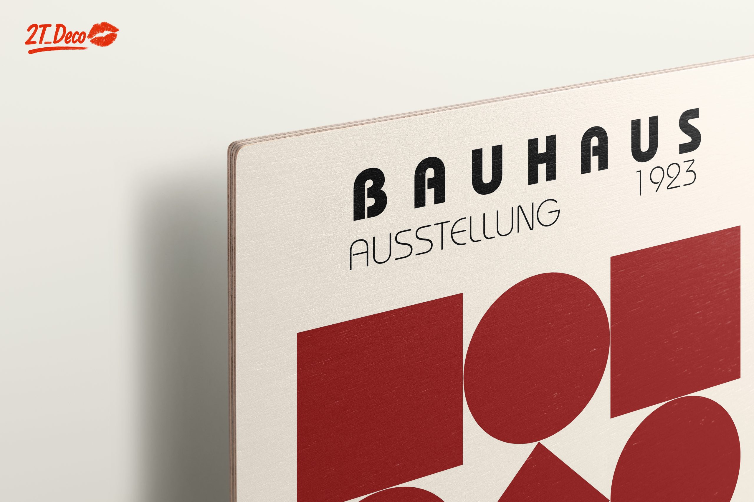 Bauhaus 1923 Exhibition Artwork with Geometric Shapes - Image 15