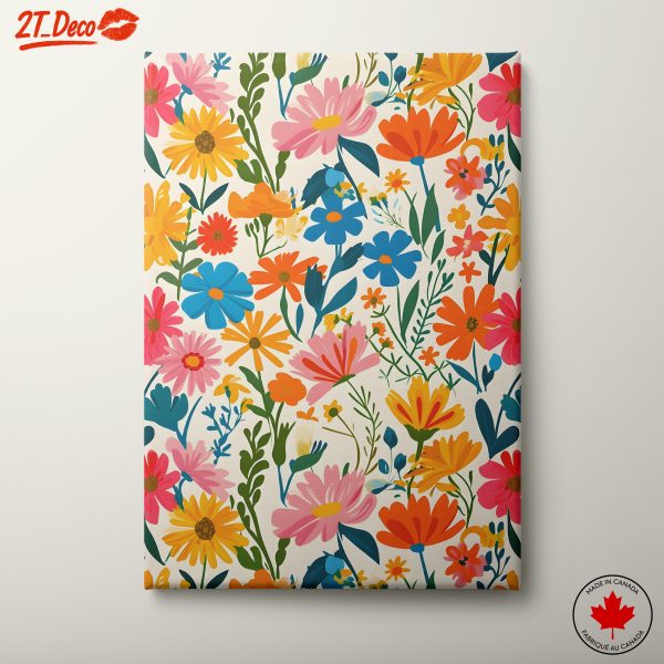 Colorful Floral Arrangement Artwork 2