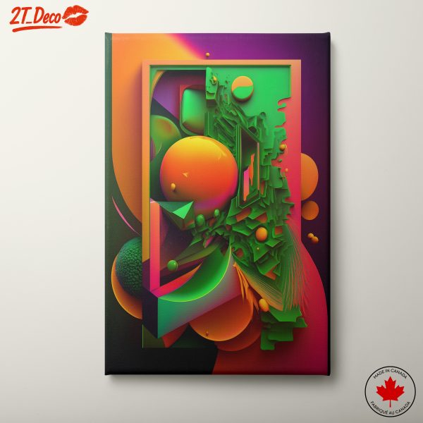 Vibrant Colorful Abstract Cloud Art 8