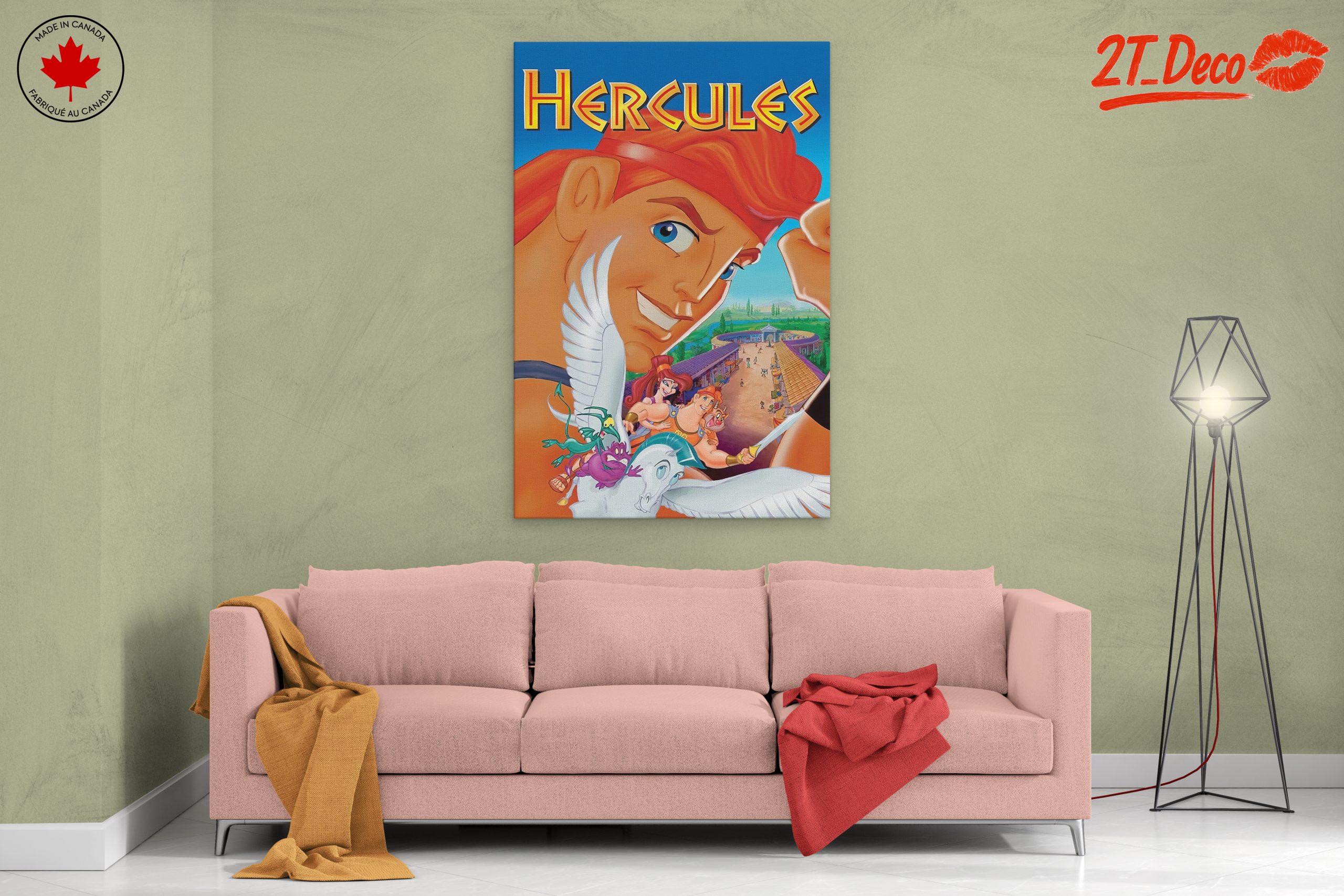 Hercules Animated Movie Artwork - Image 2