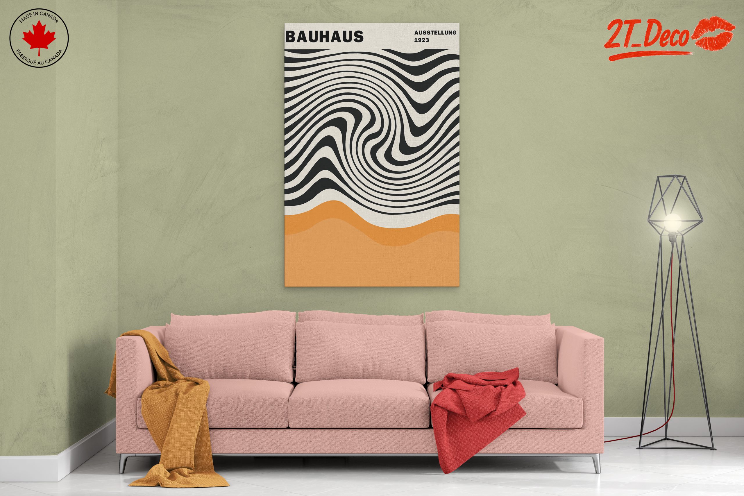 Bauhaus Inspired Abstract Art 2 - Image 2