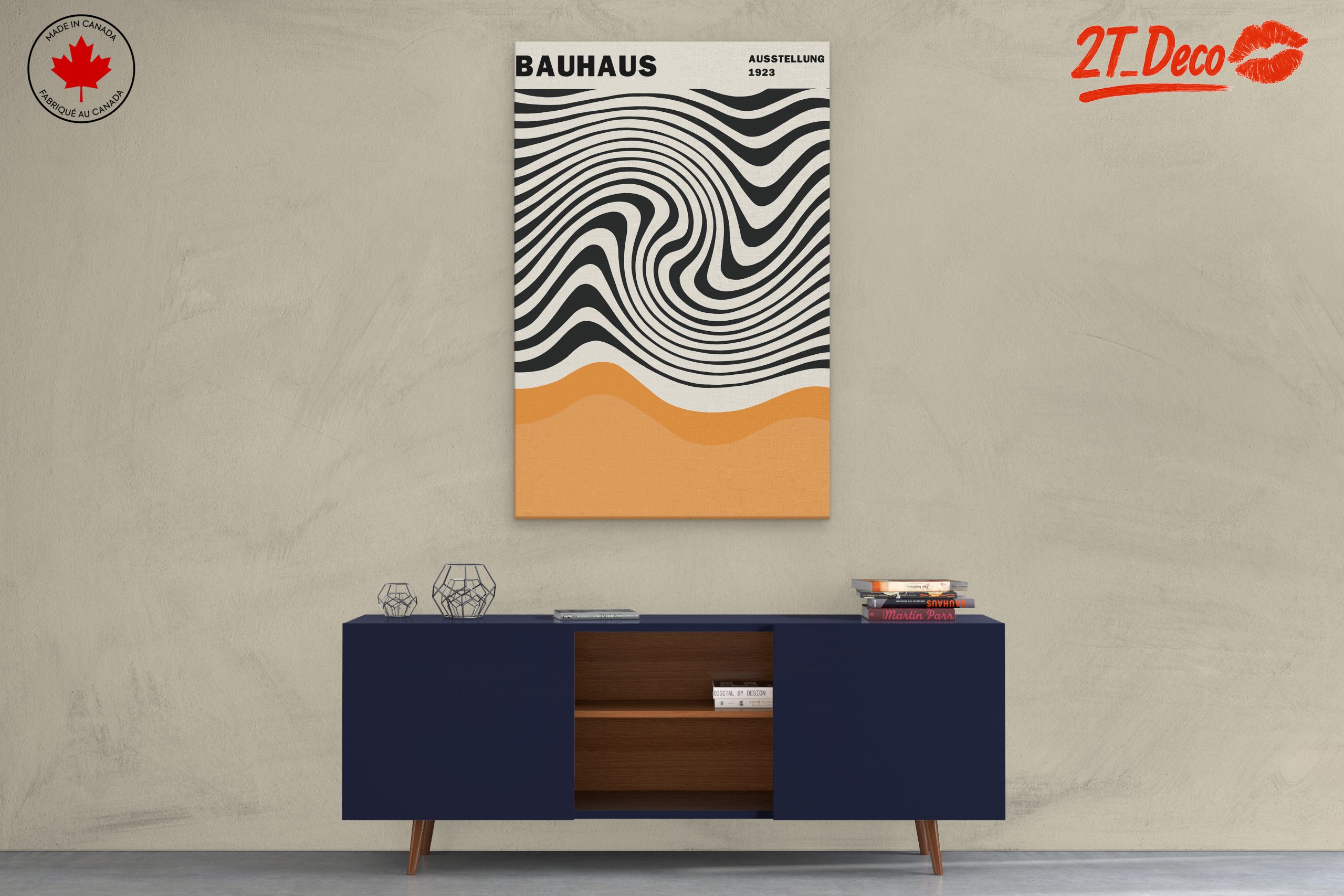 Bauhaus Inspired Abstract Art 2 - Image 3