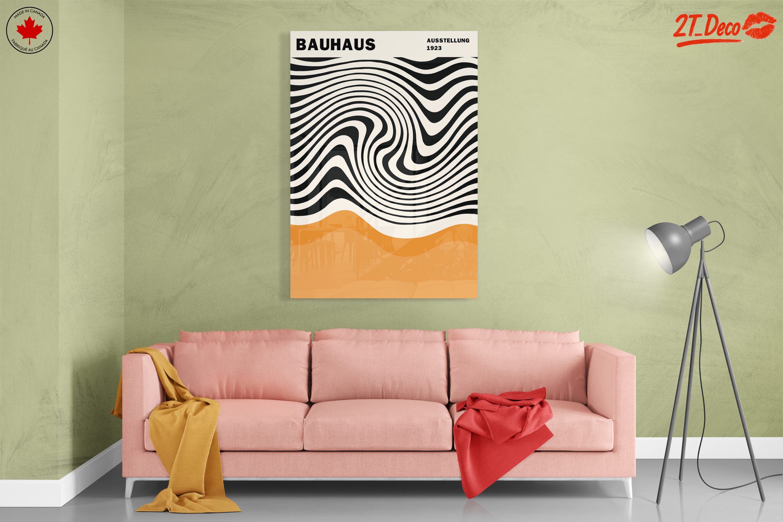 Bauhaus Inspired Abstract Art 2 - Image 7