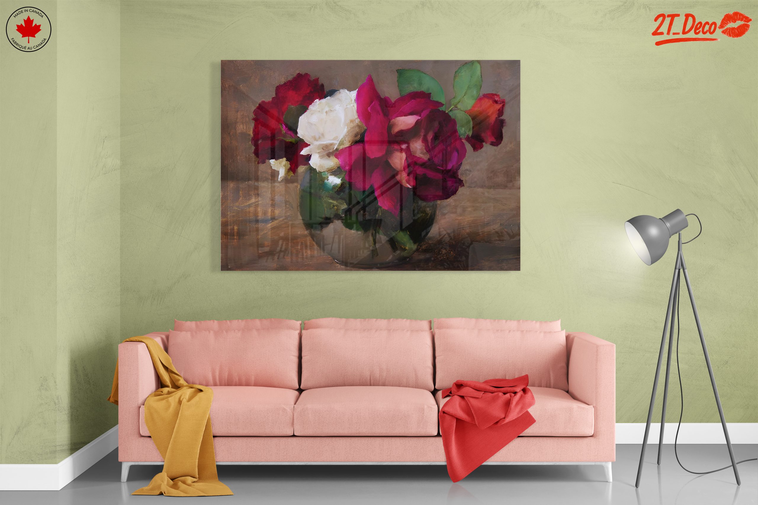 Vibrant Floral Arrangement with Roses 2 - Image 7