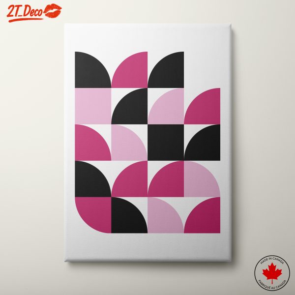 Modern Geometric Shapes in Bold Colors