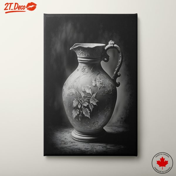 Elegant Botanical Decorative Art Piece