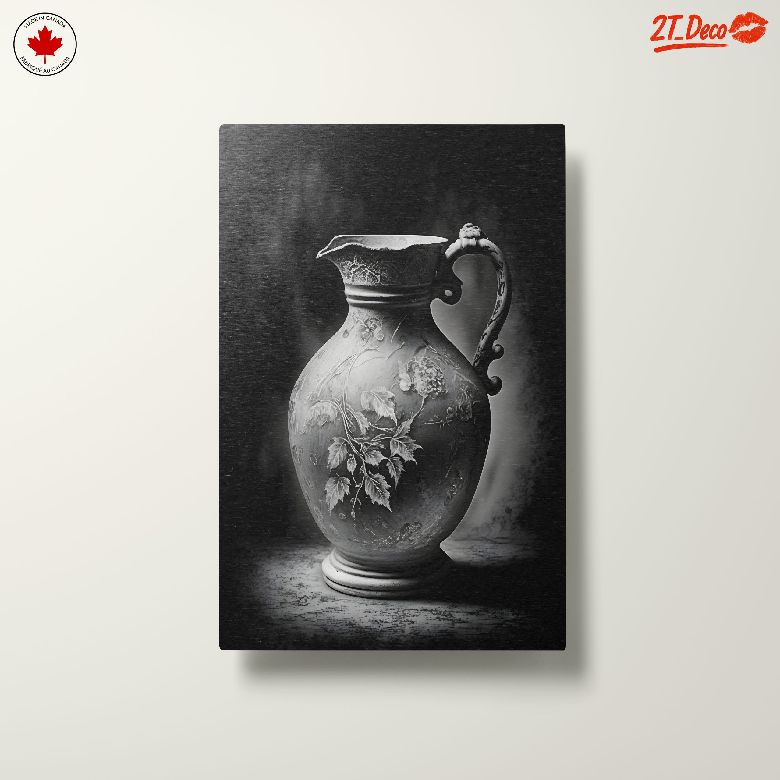 Elegant Botanical Decorative Art Piece - Image 10