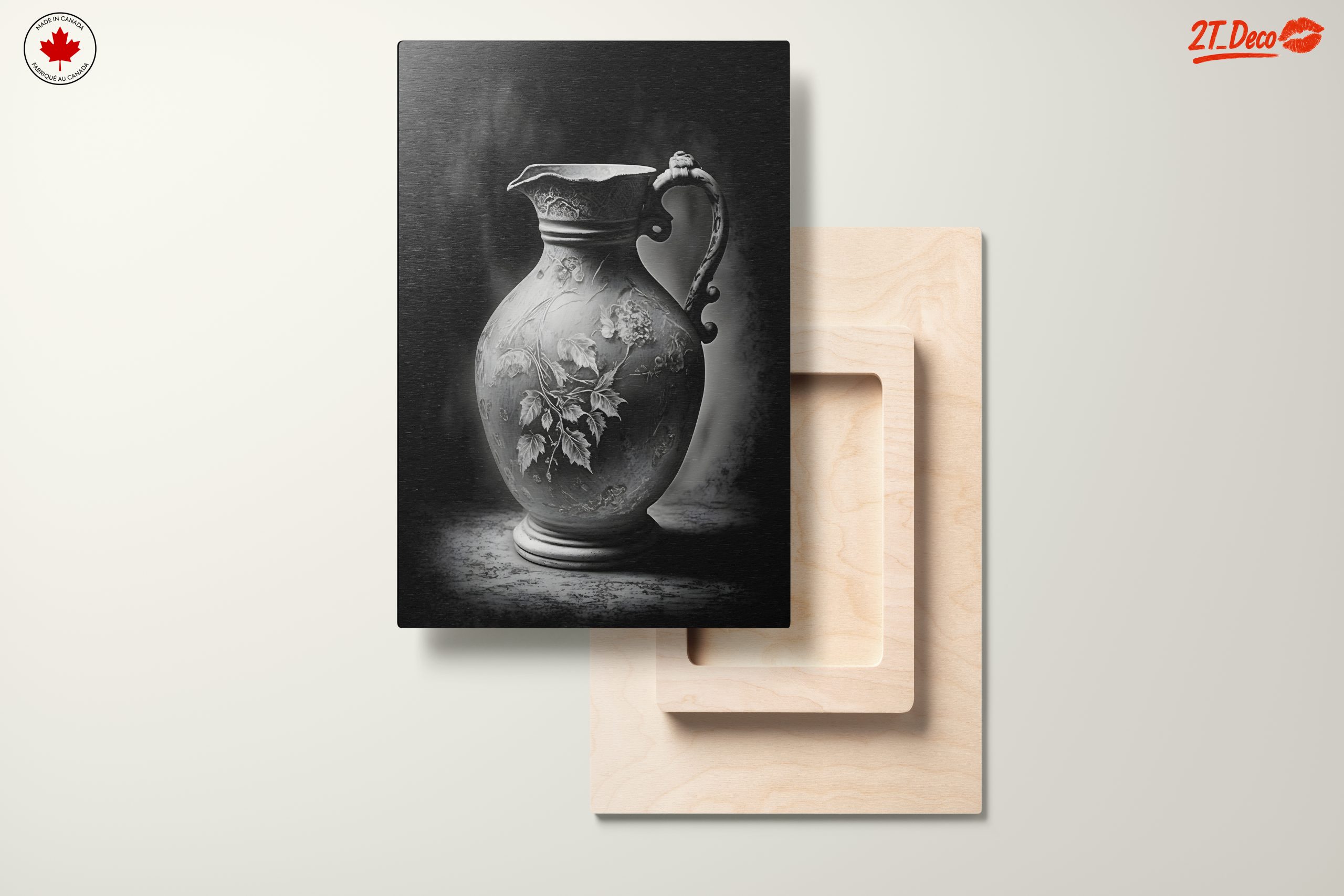 Elegant Botanical Decorative Art Piece - Image 11