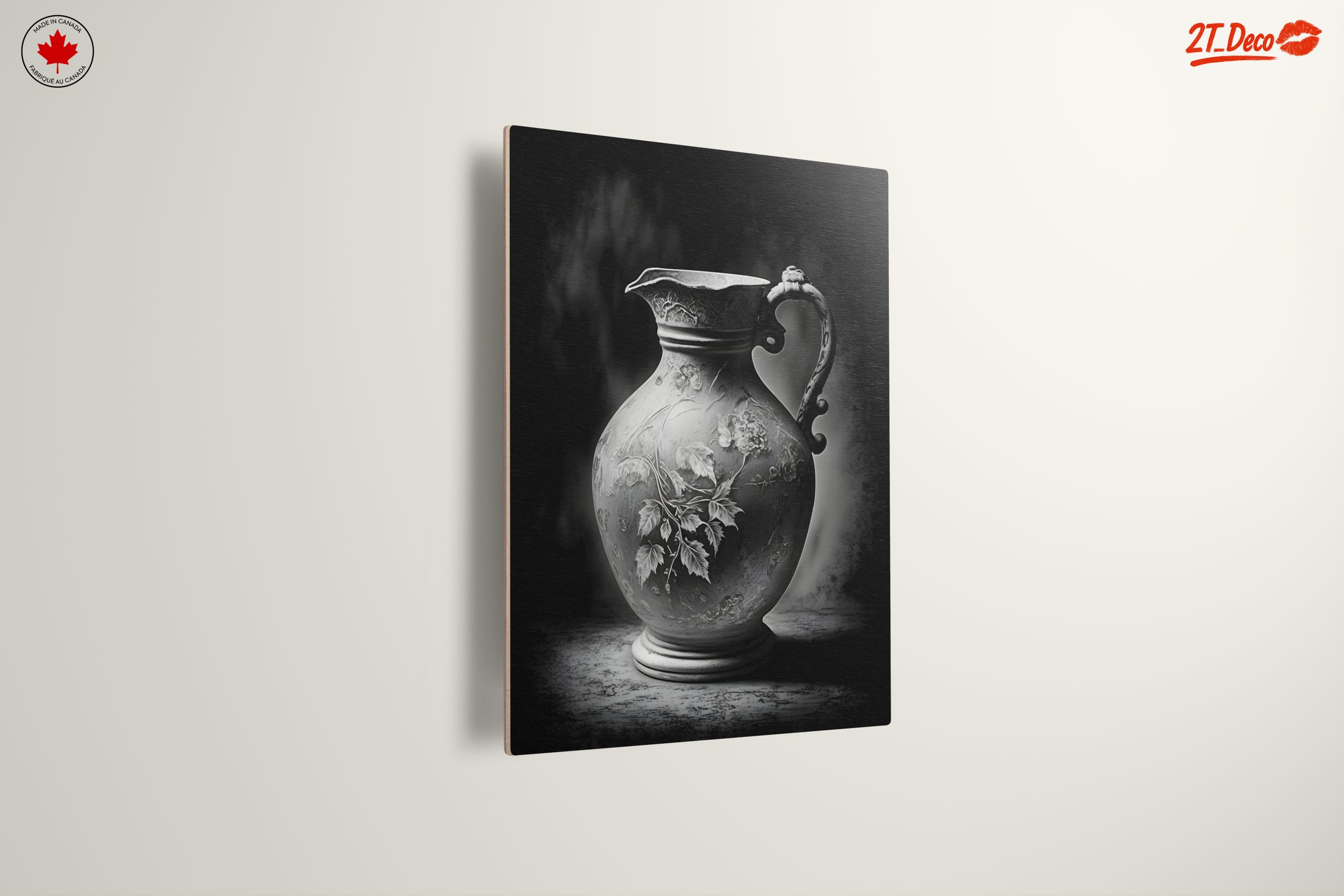 Elegant Botanical Decorative Art Piece - Image 13
