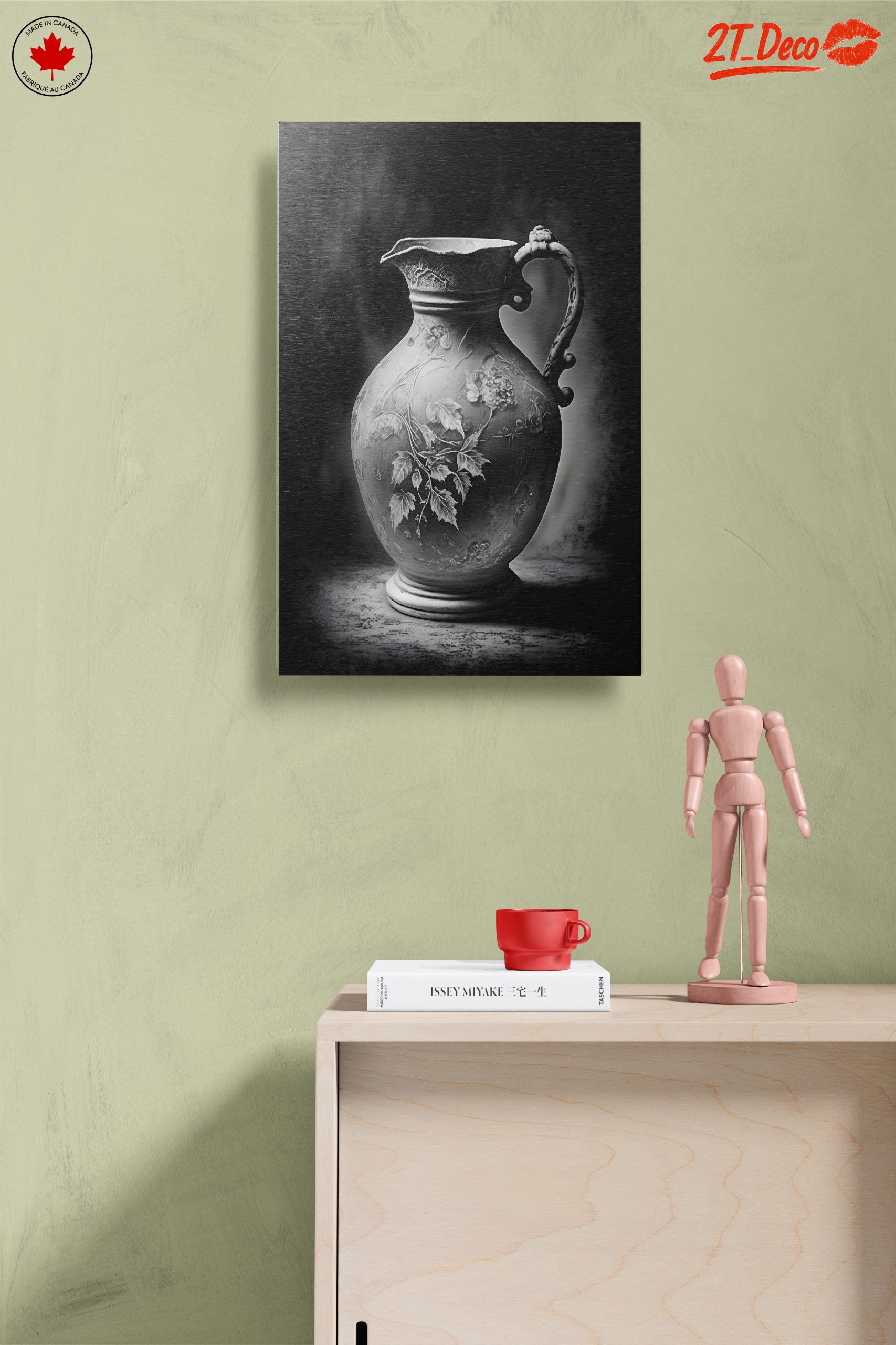 Elegant Botanical Decorative Art Piece - Image 14