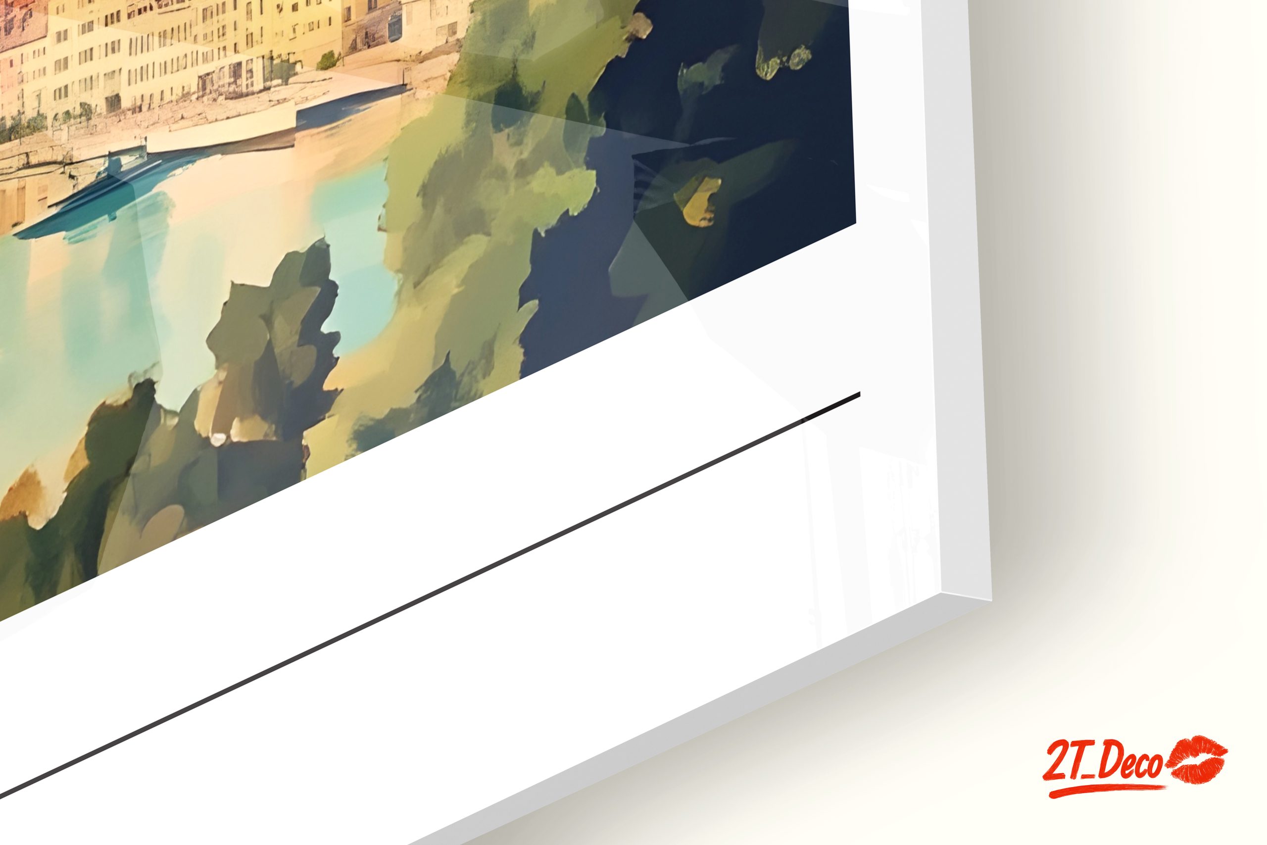 Beautiful Geneva Cityscape Art - Image 9