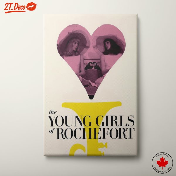 The Young Girls of Rochefort Vintage Poster