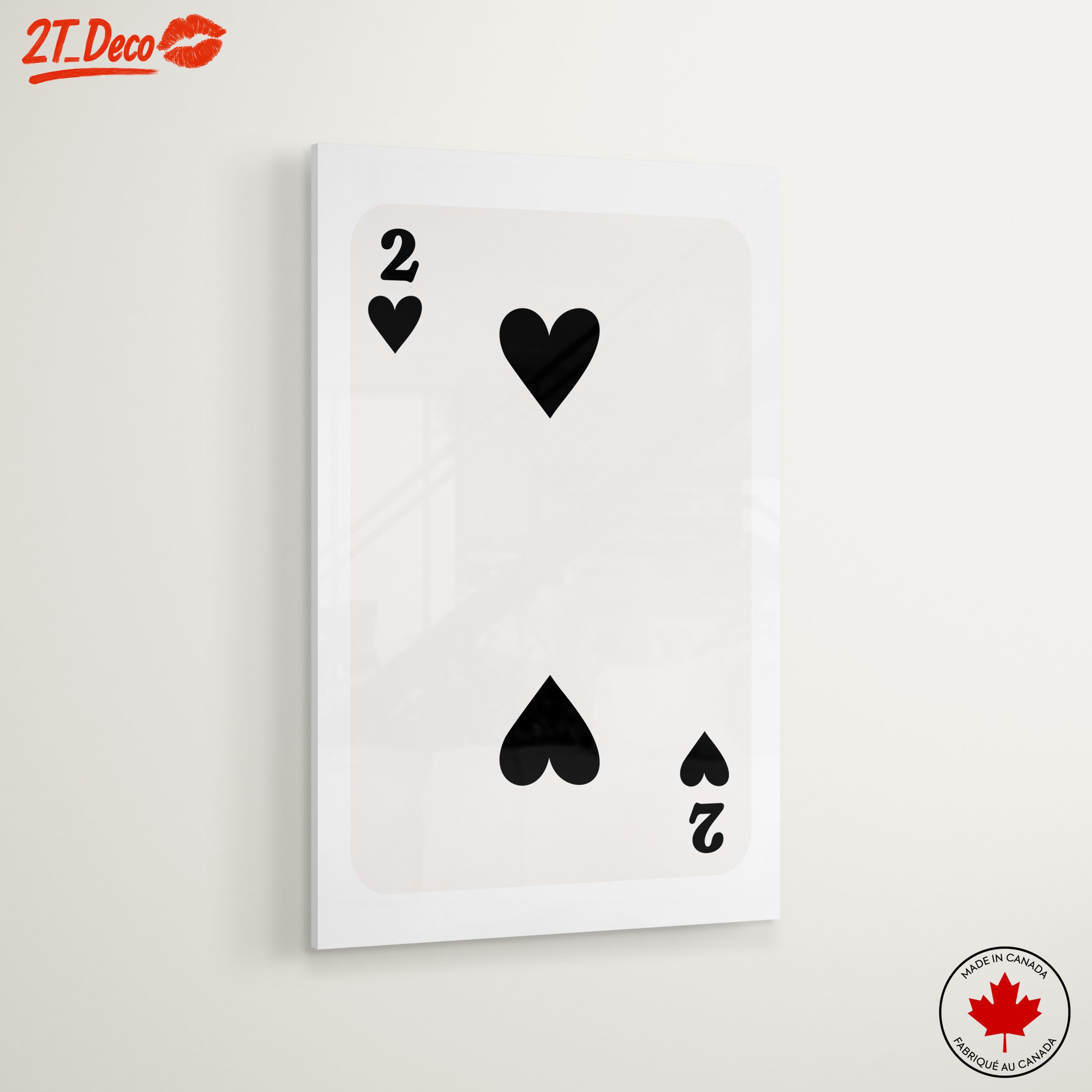 Stylized Playing Card Design Featuring Hearts - Image 6