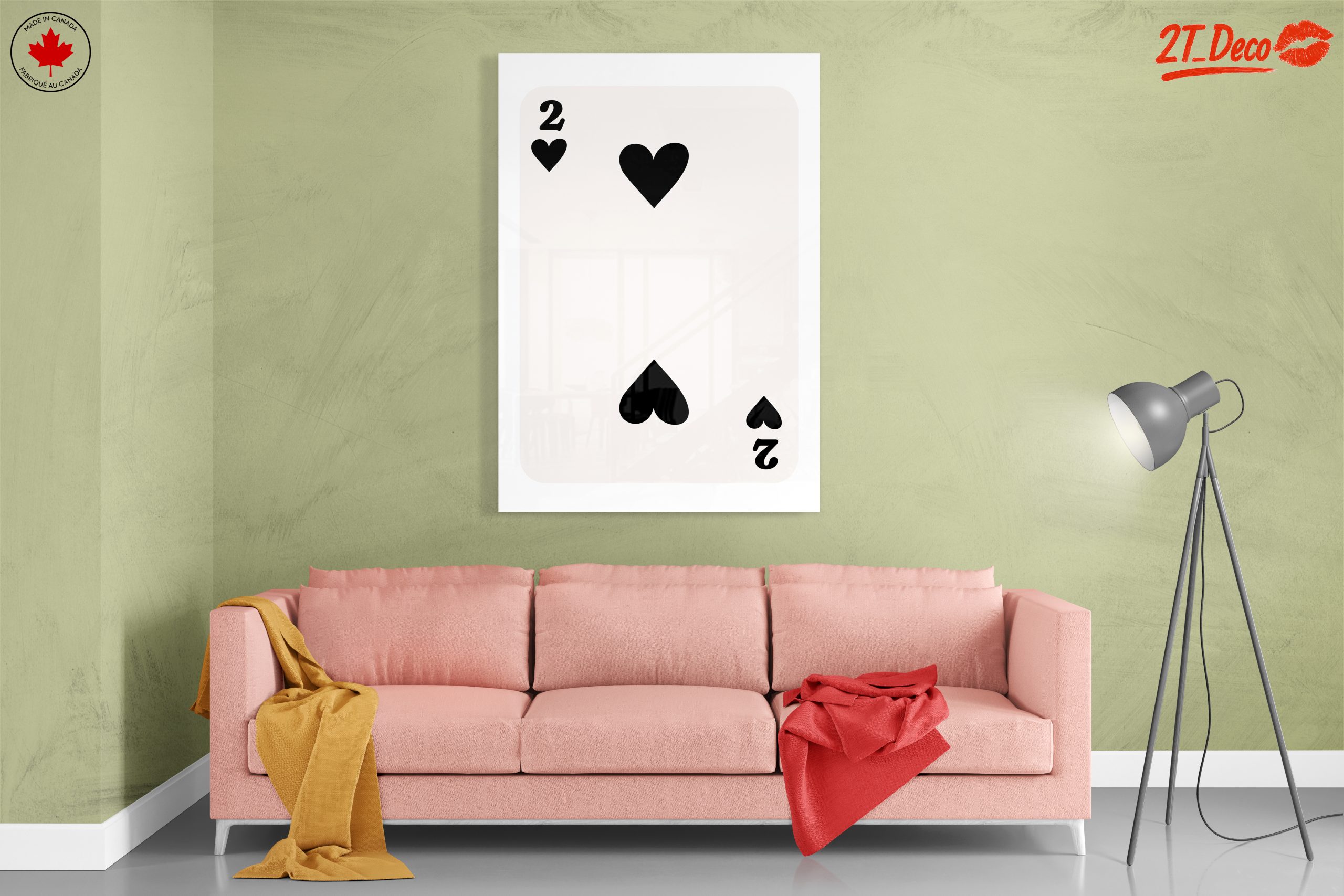 Stylized Playing Card Design Featuring Hearts - Image 7