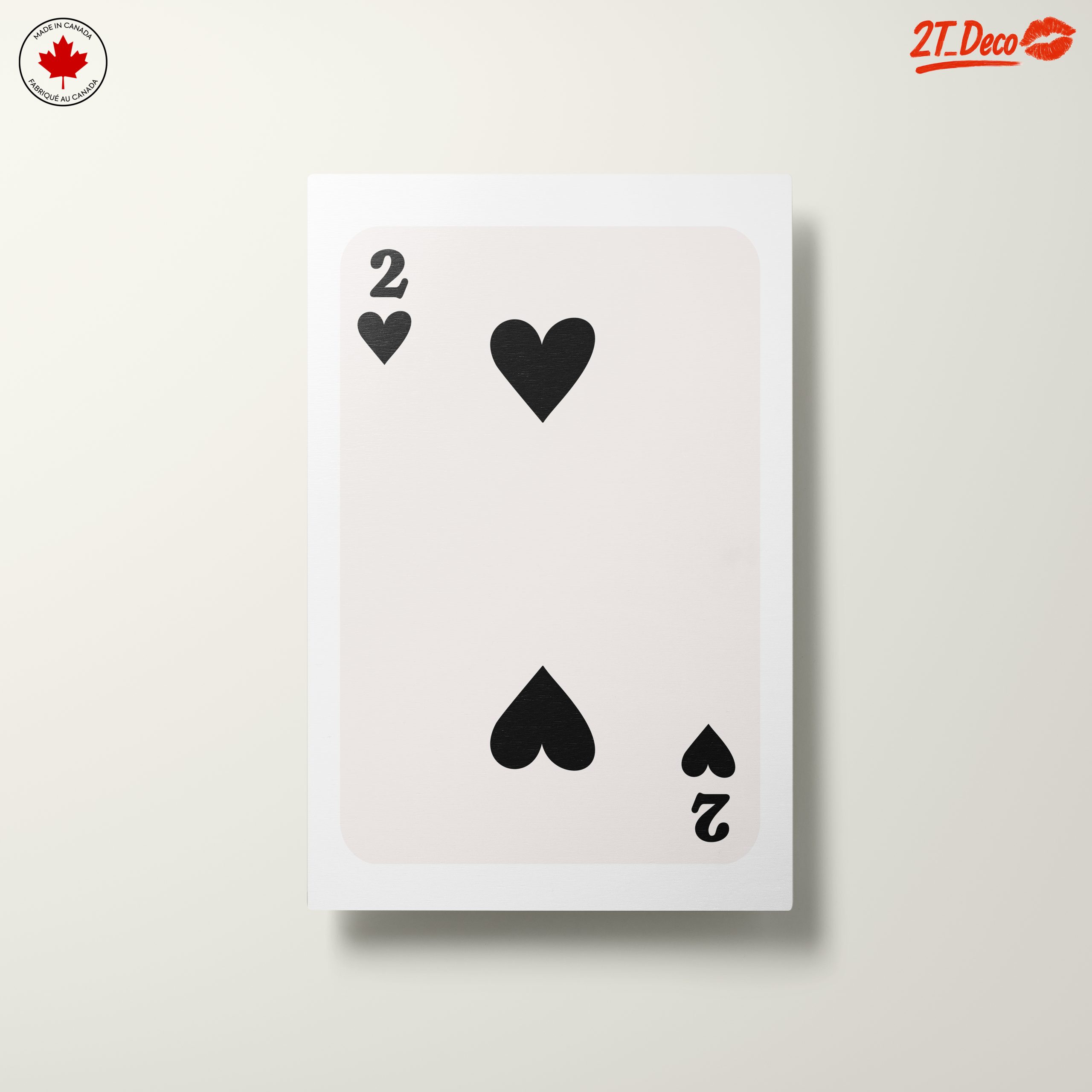 Stylized Playing Card Design Featuring Hearts - Image 10