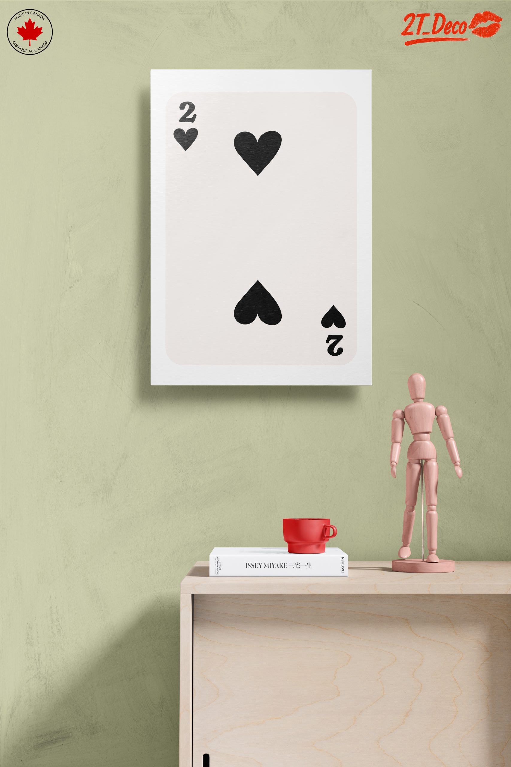 Stylized Playing Card Design Featuring Hearts - Image 14