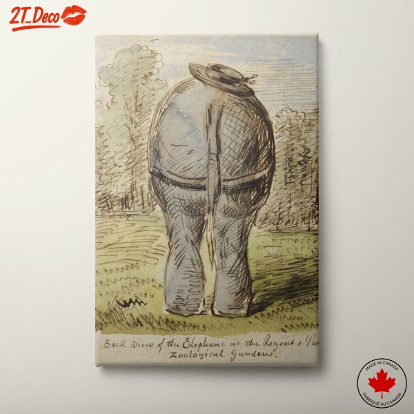 Playful Illustration of an Elephant