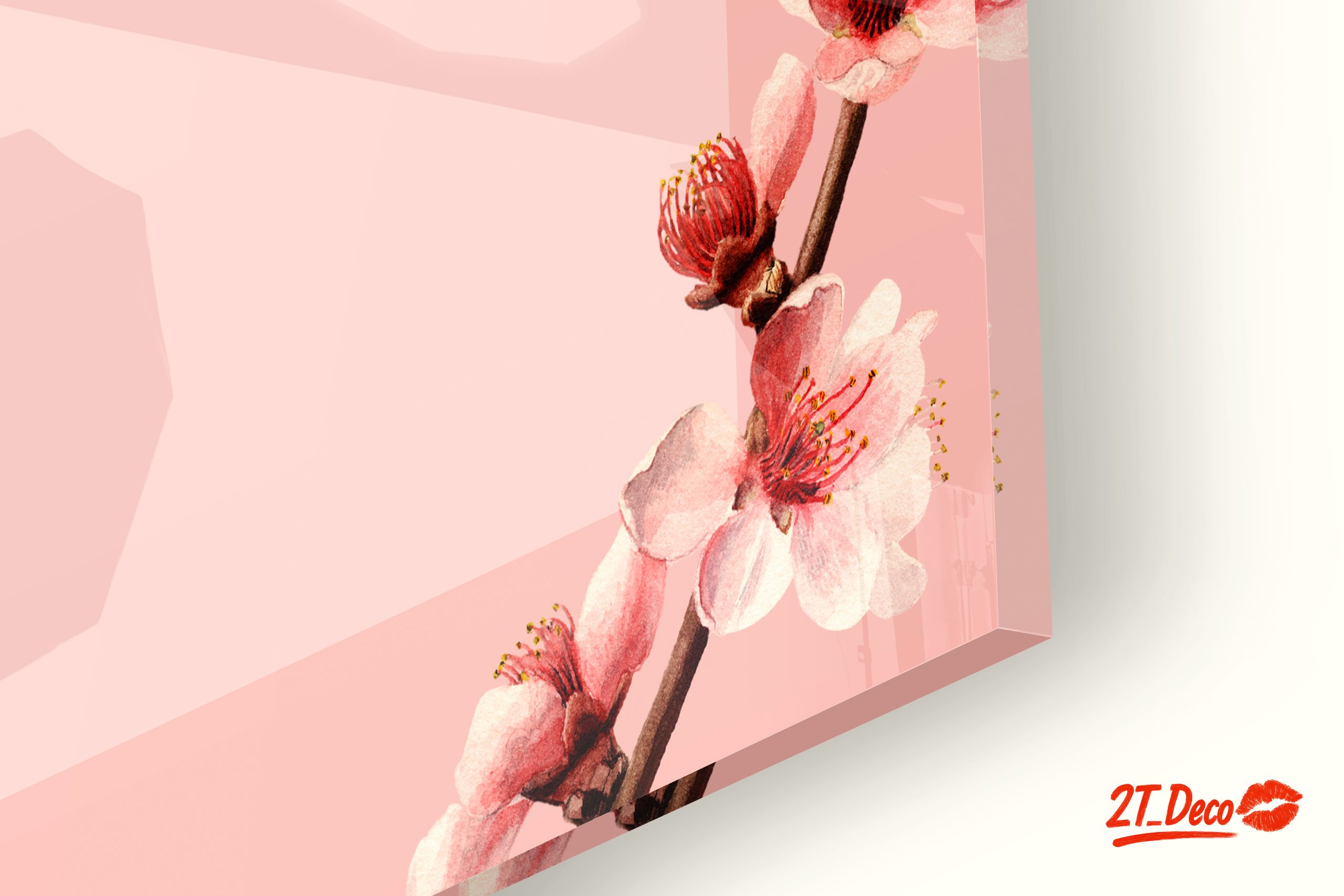 Peach Blossoms and Fruits Botanical Art - Image 9