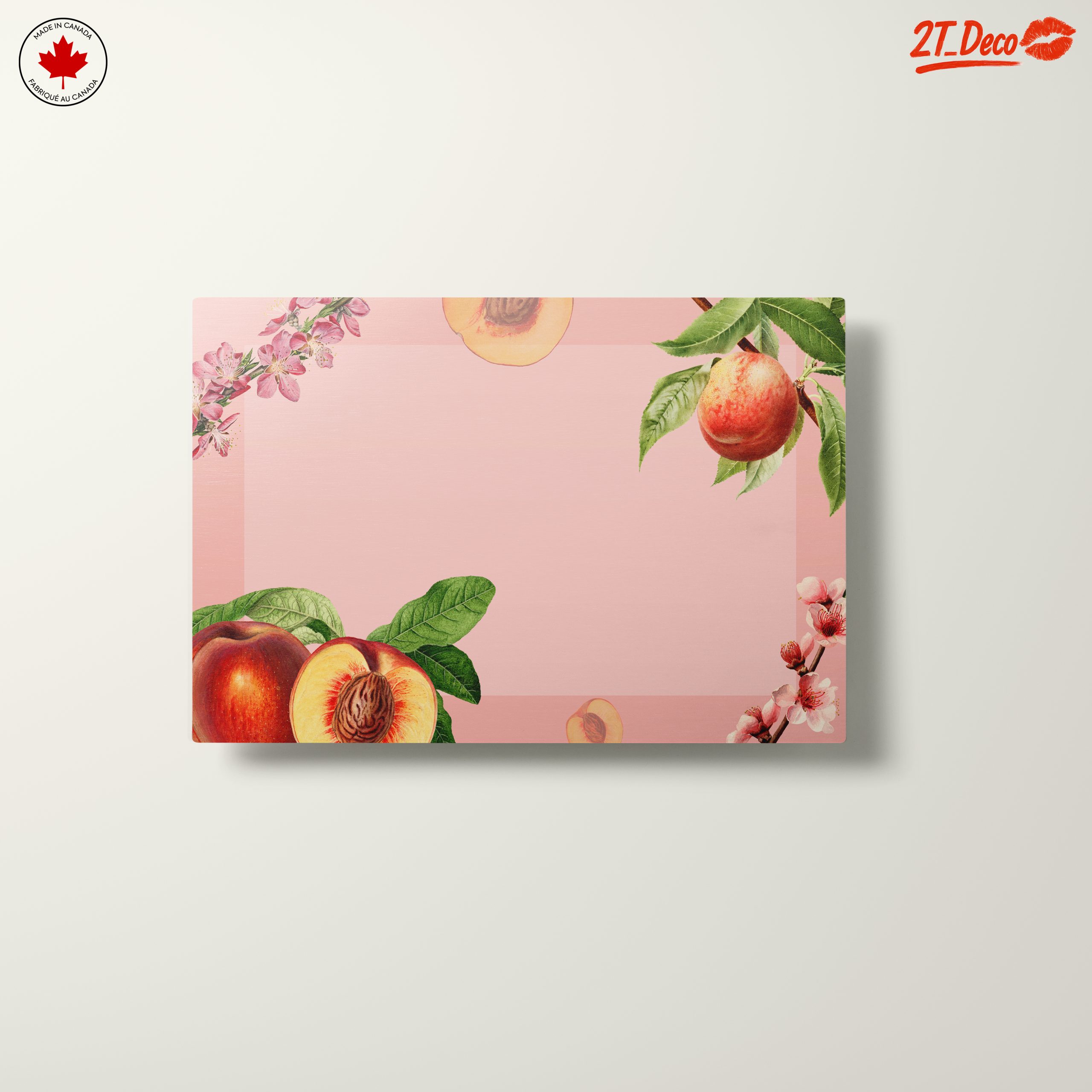 Peach Blossoms and Fruits Botanical Art - Image 10