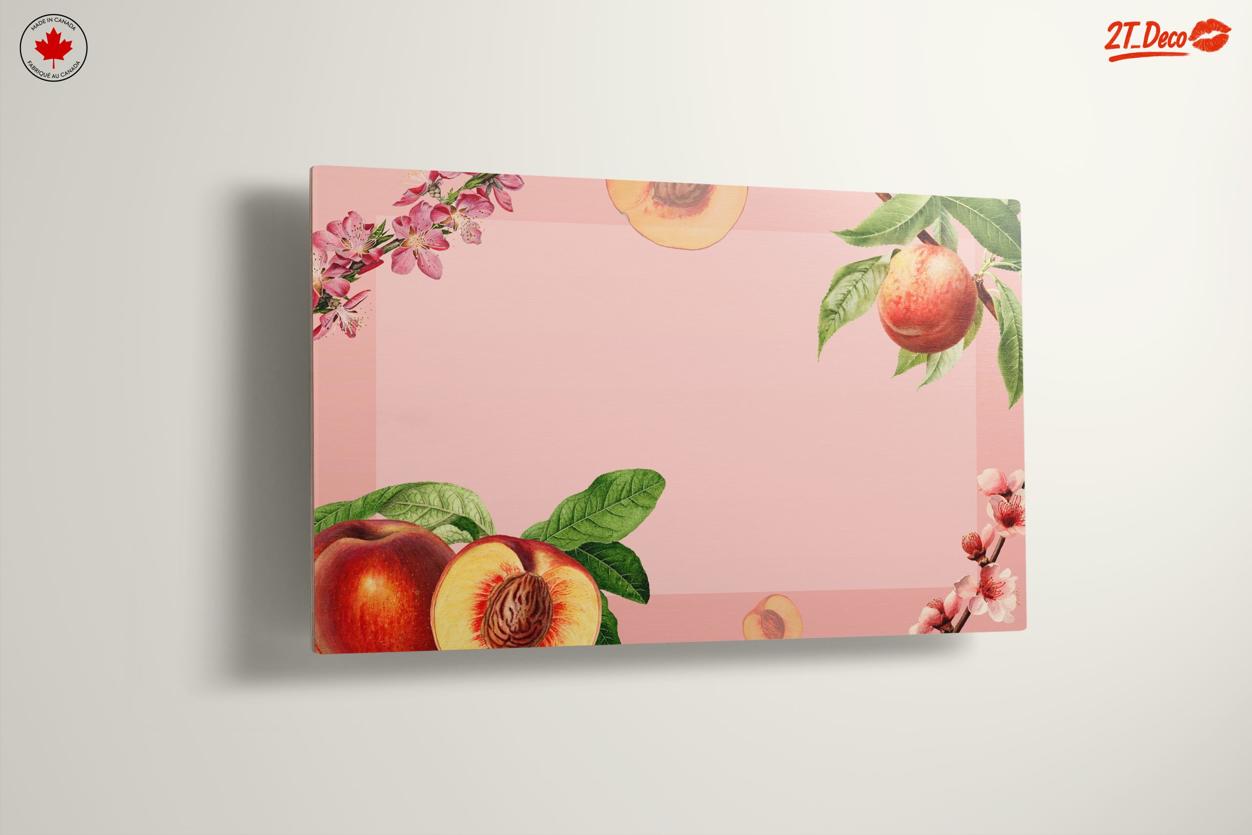 Peach Blossoms and Fruits Botanical Art - Image 13