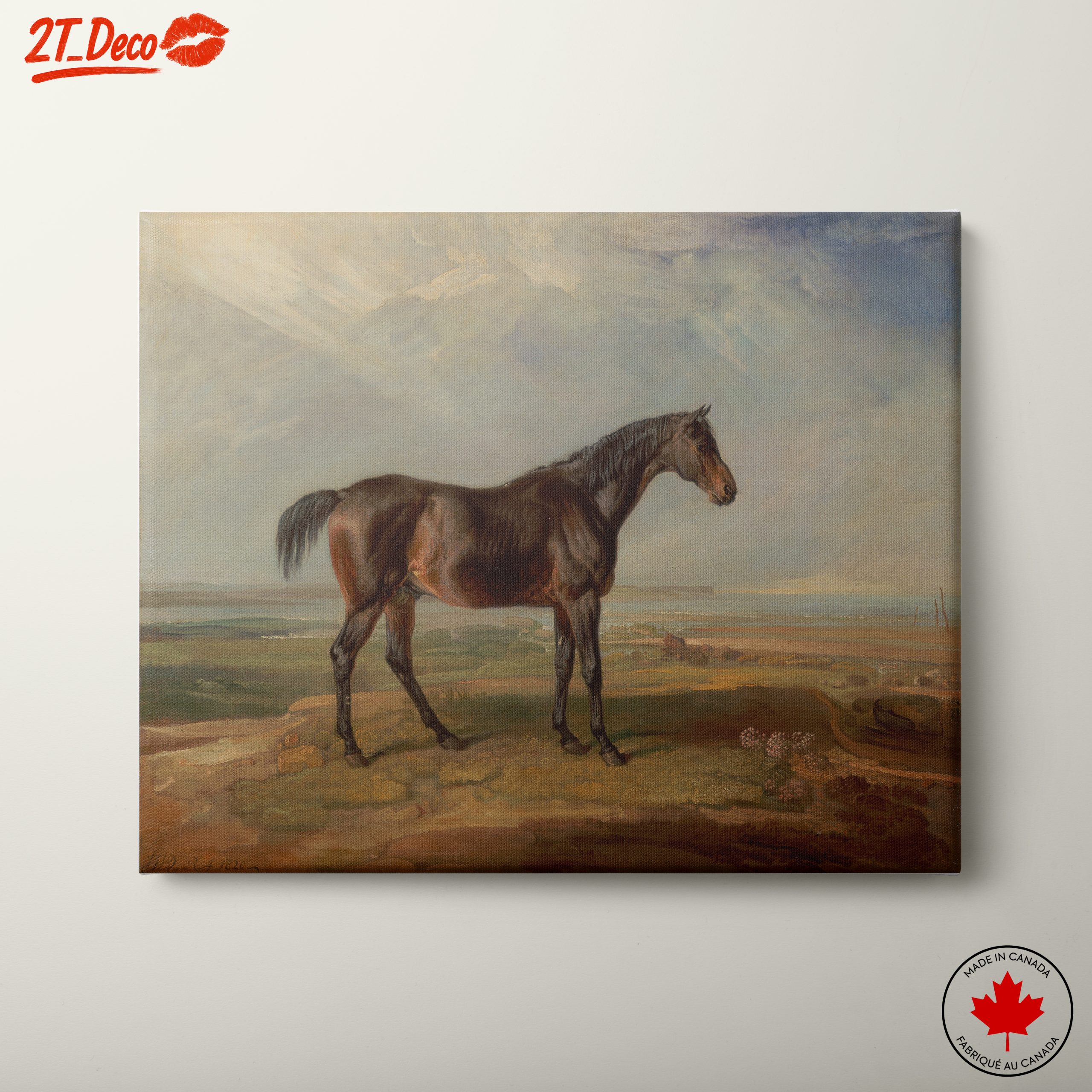 Majestic Horse in a Serene Landscape