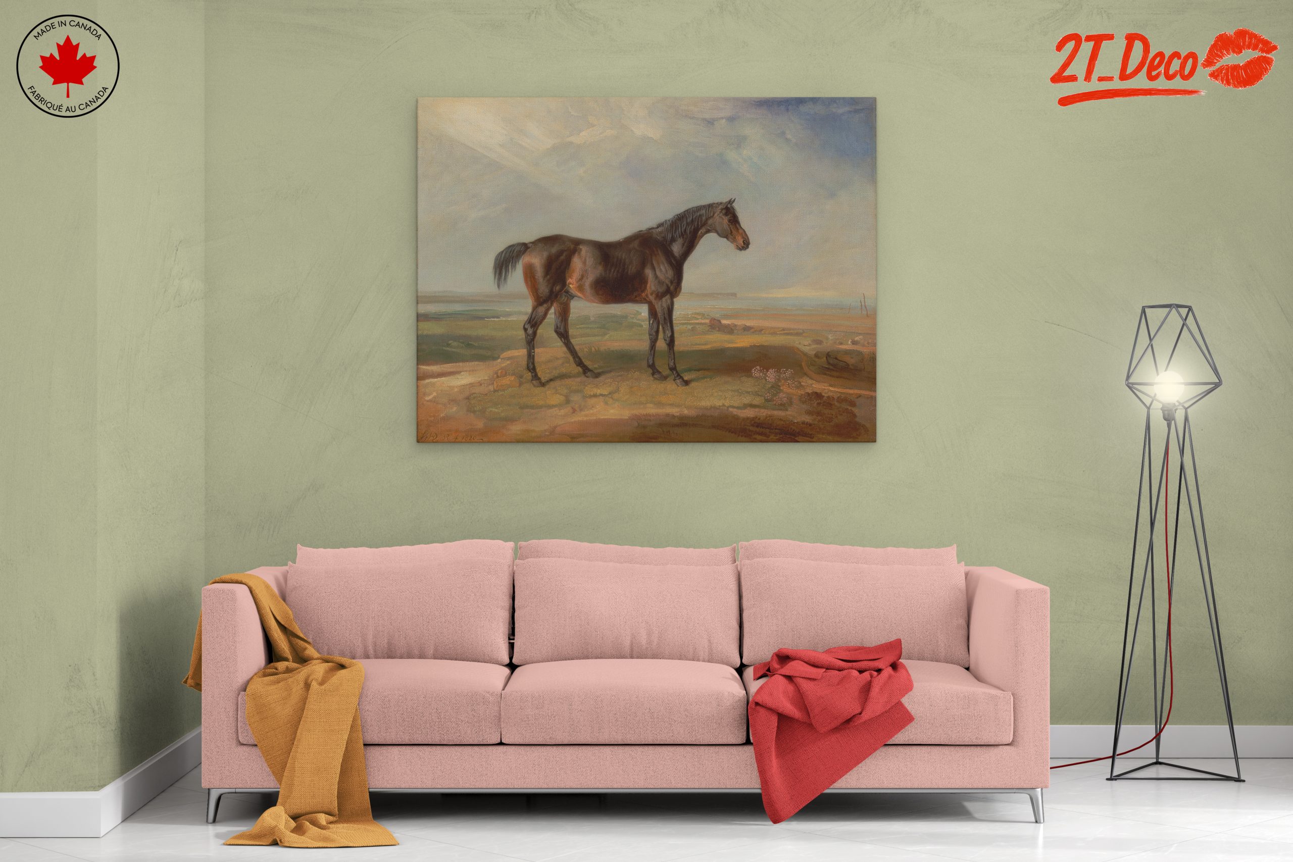 Majestic Horse in a Serene Landscape - Image 2