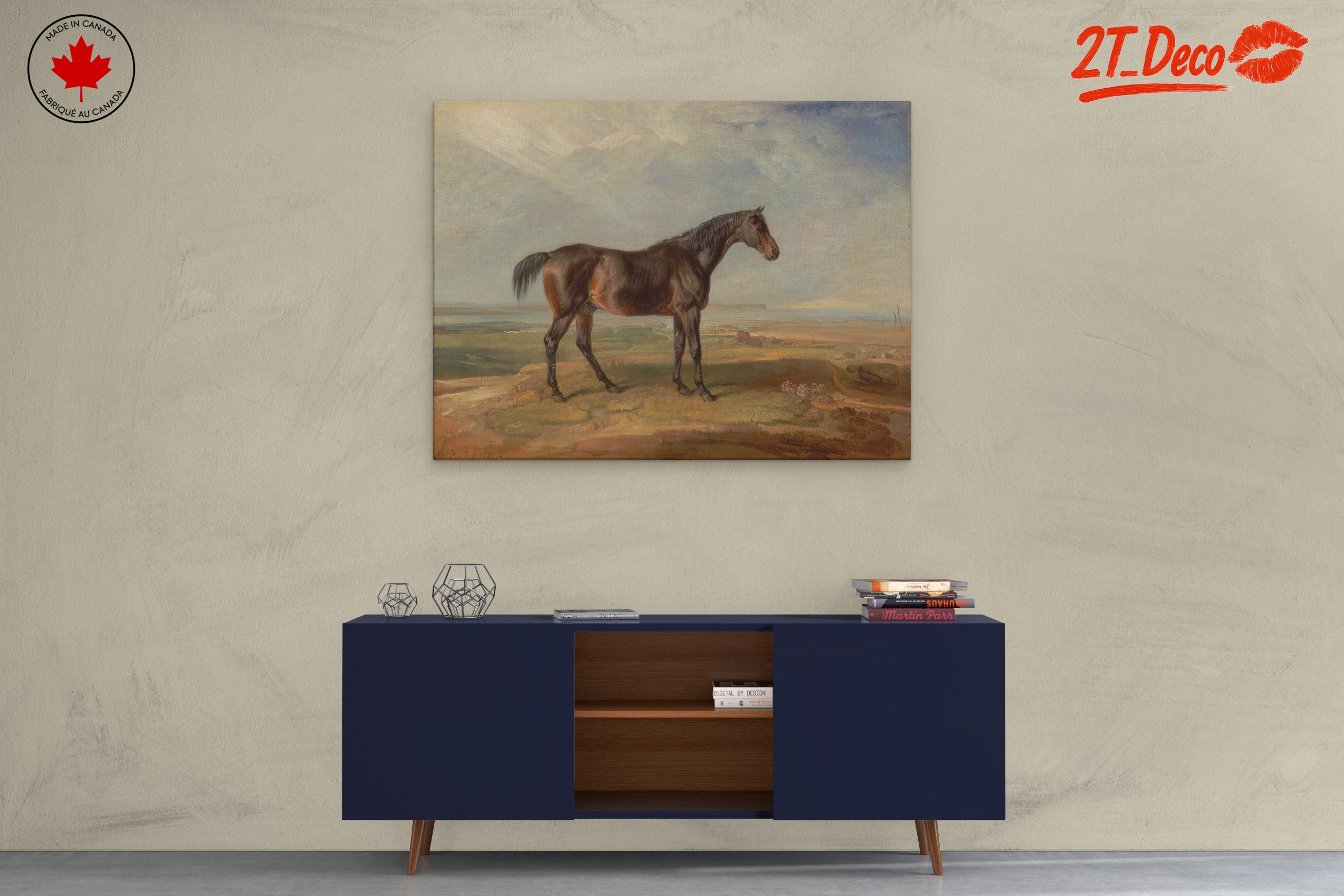 Majestic Horse in a Serene Landscape - Image 3
