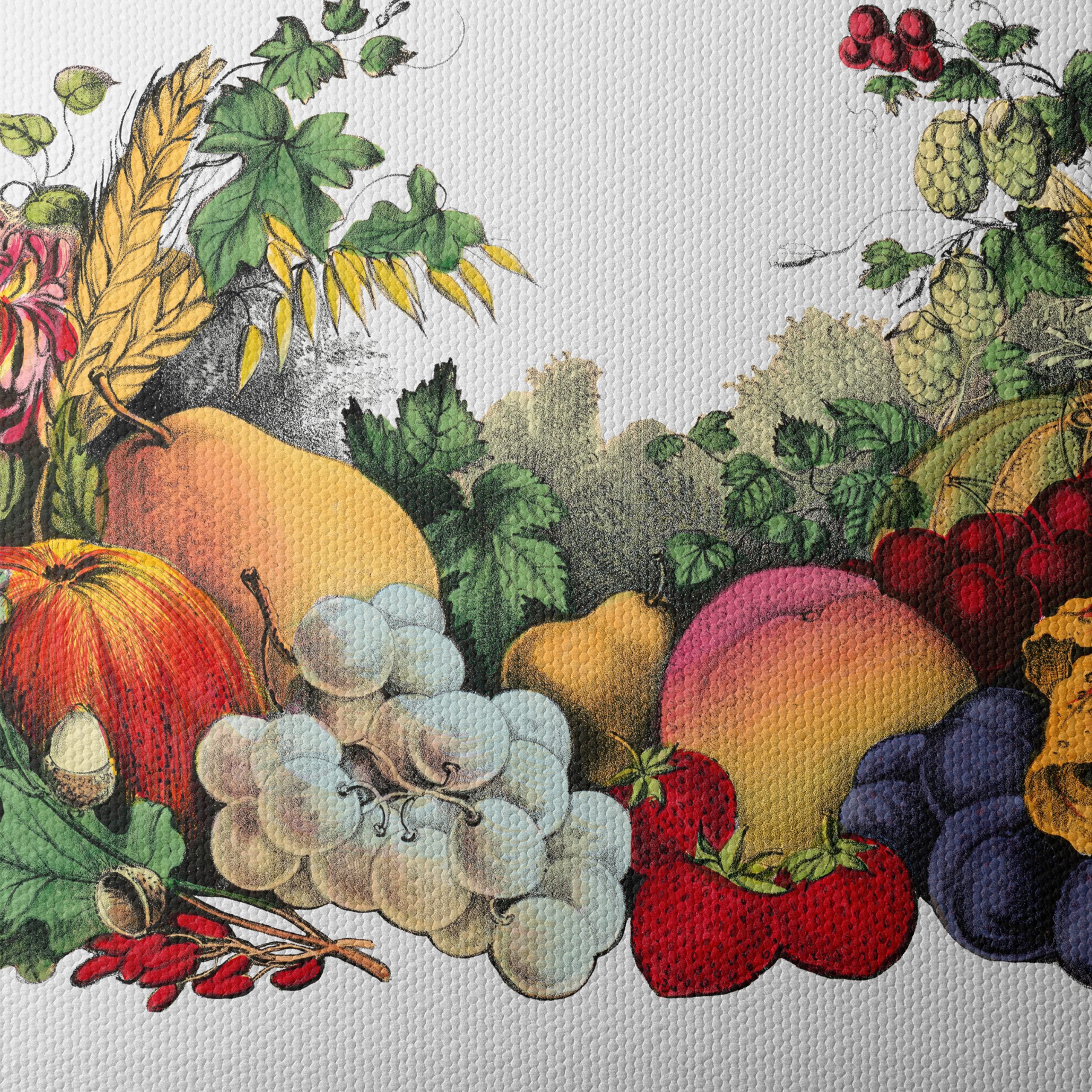 Vibrant Abstract Food Arrangement Art - Image 4