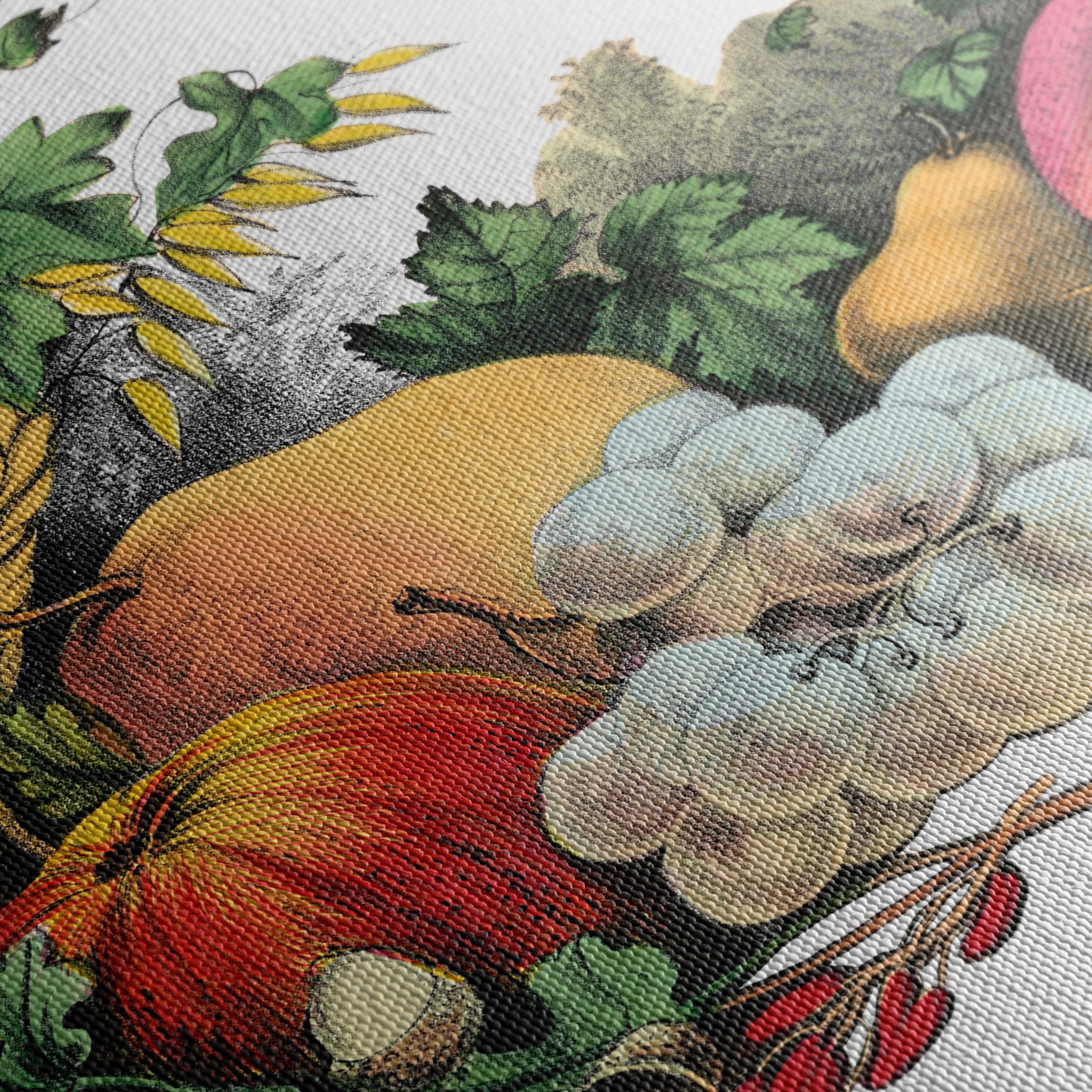 Vibrant Abstract Food Arrangement Art - Image 5