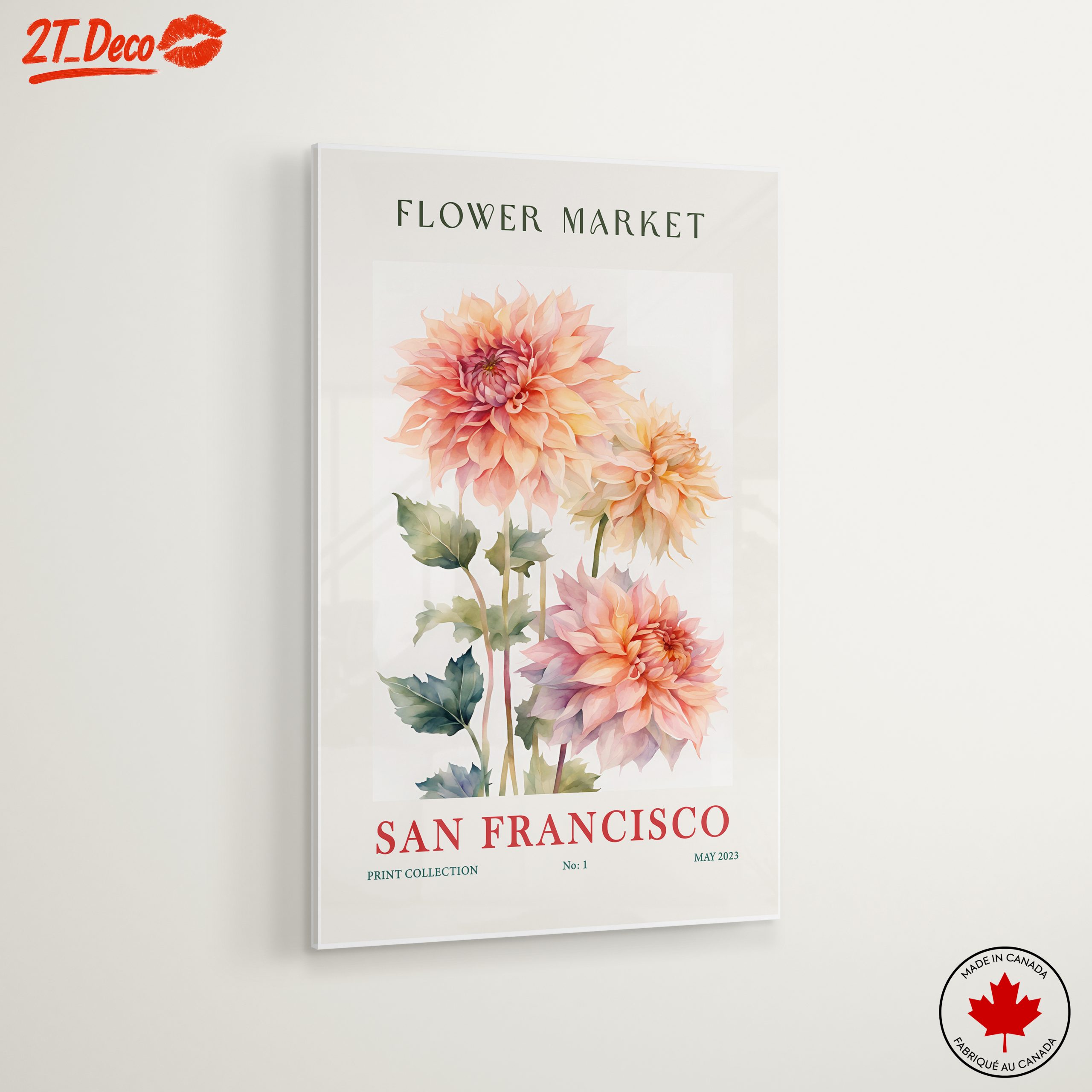 Beautiful Floral Art Featuring Dahlias - Image 6