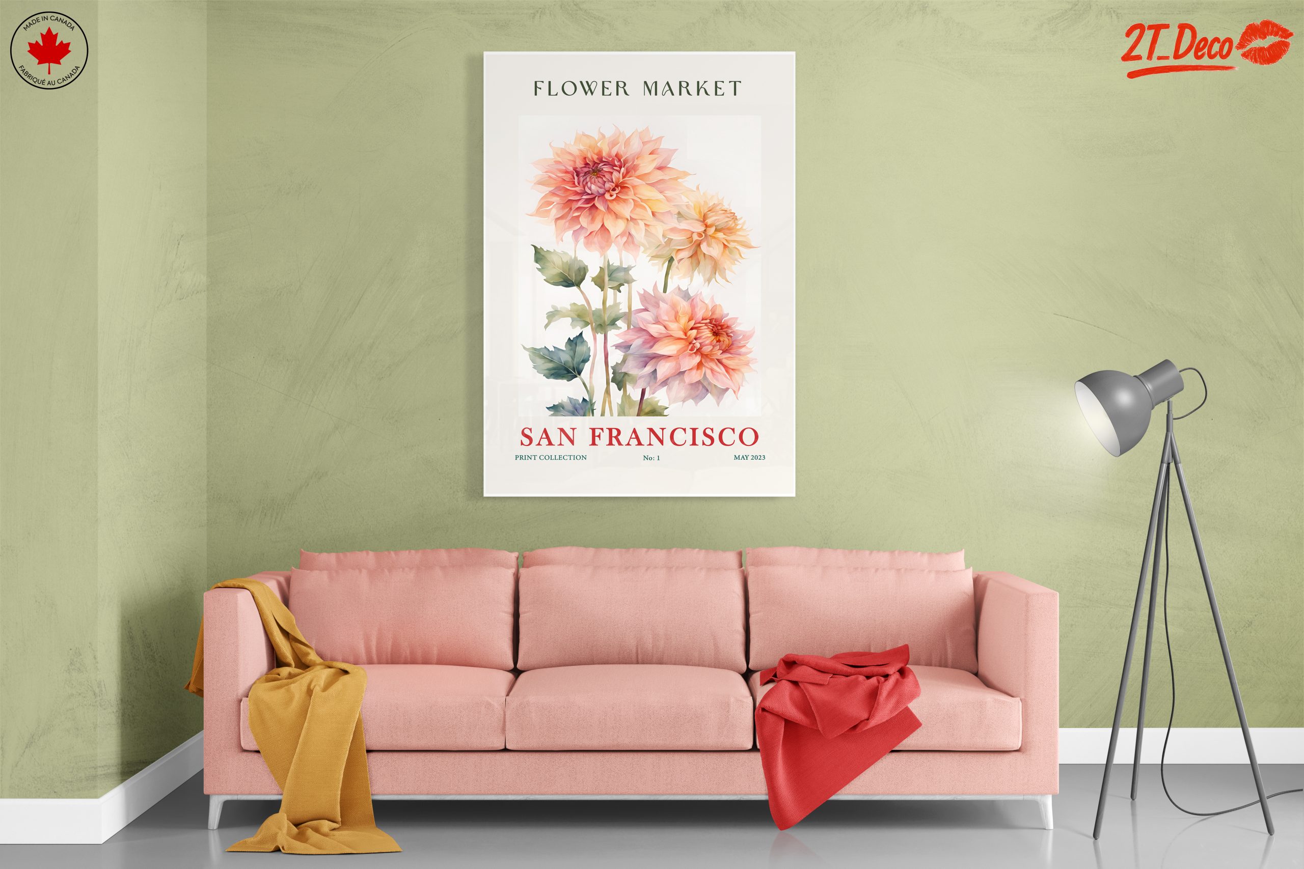 Beautiful Floral Art Featuring Dahlias - Image 7