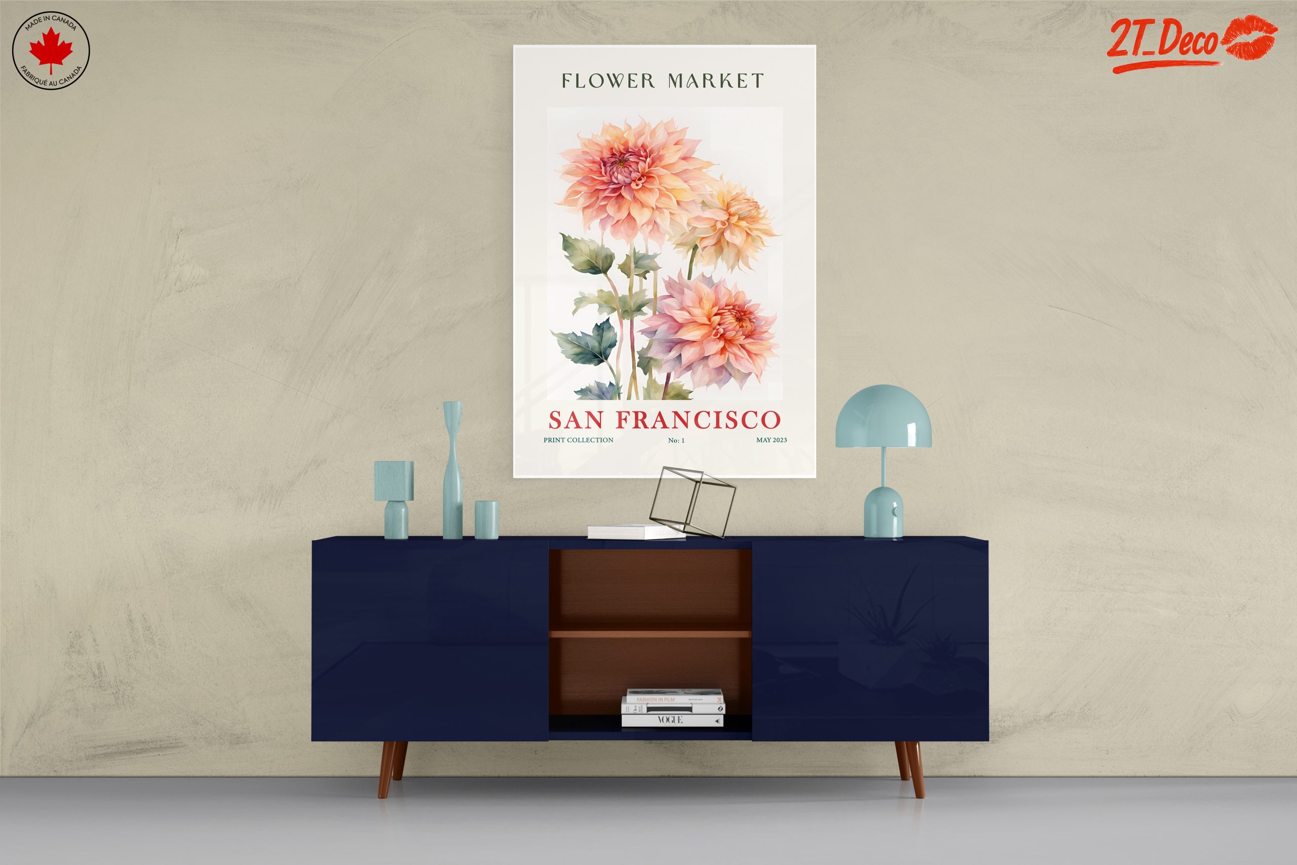 Beautiful Floral Art Featuring Dahlias - Image 8