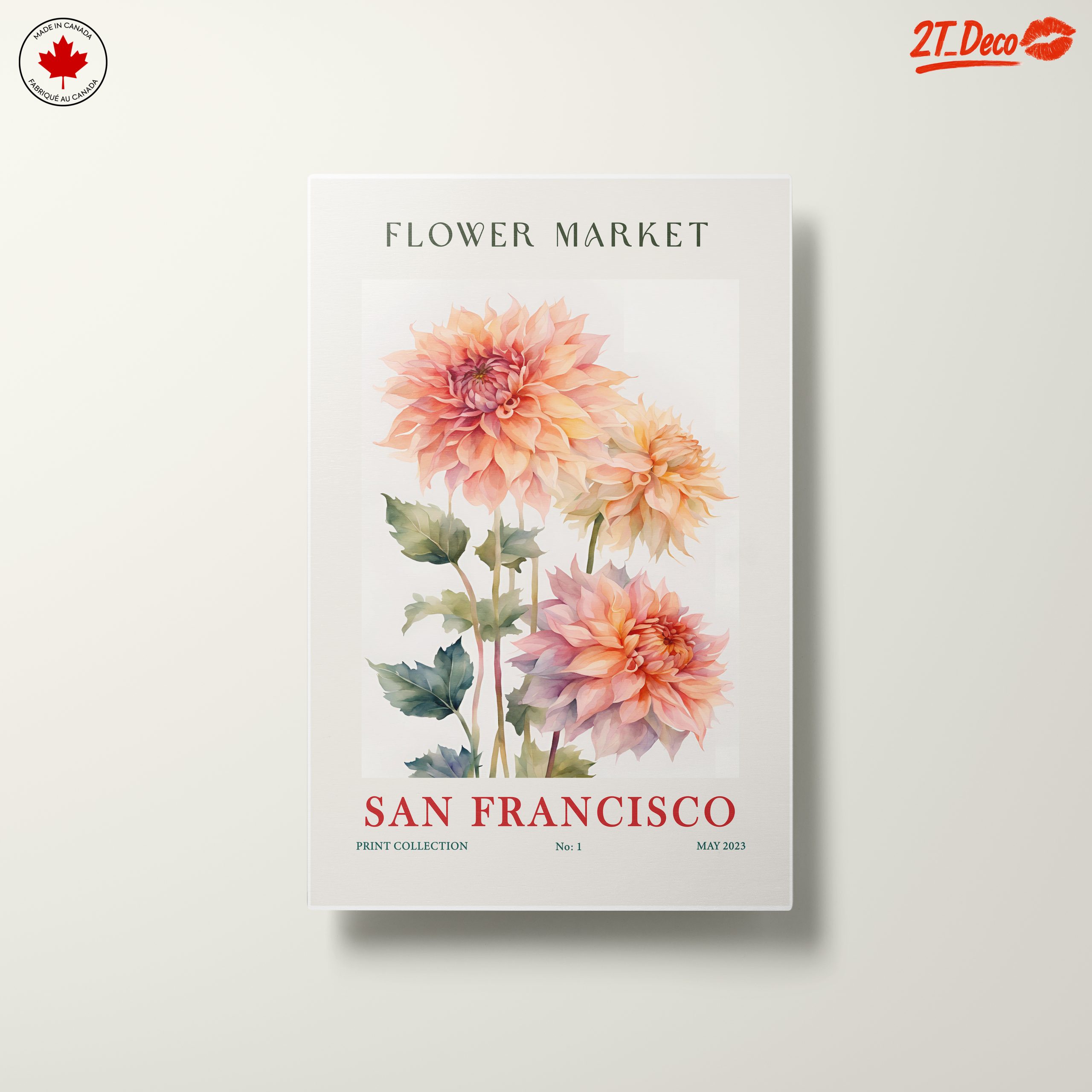 Beautiful Floral Art Featuring Dahlias - Image 10