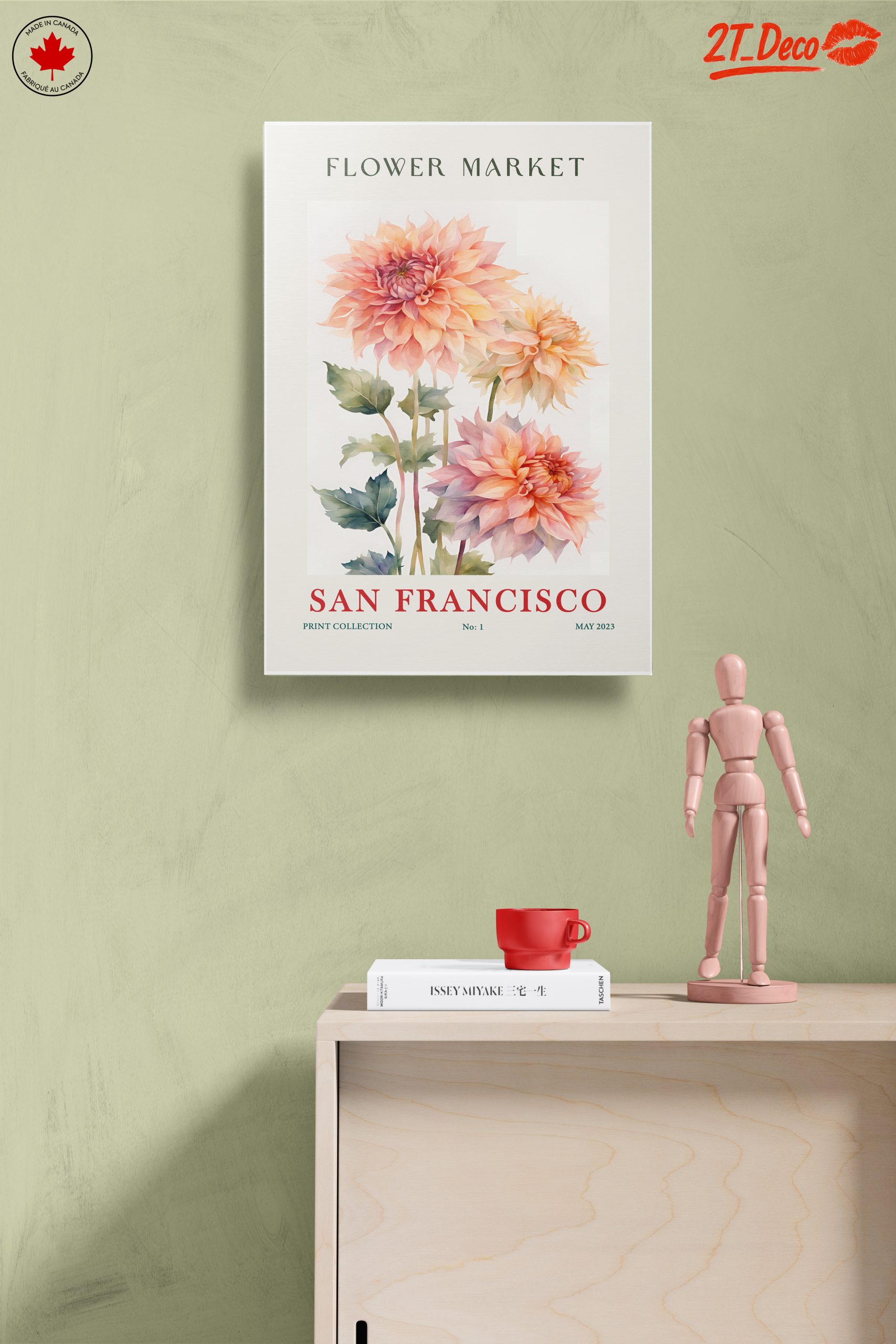Beautiful Floral Art Featuring Dahlias - Image 14