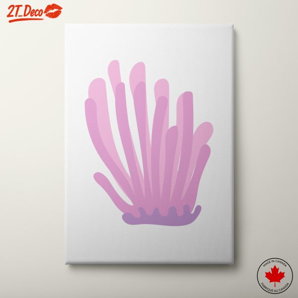 Stylized Abstract Marine Life Art 3