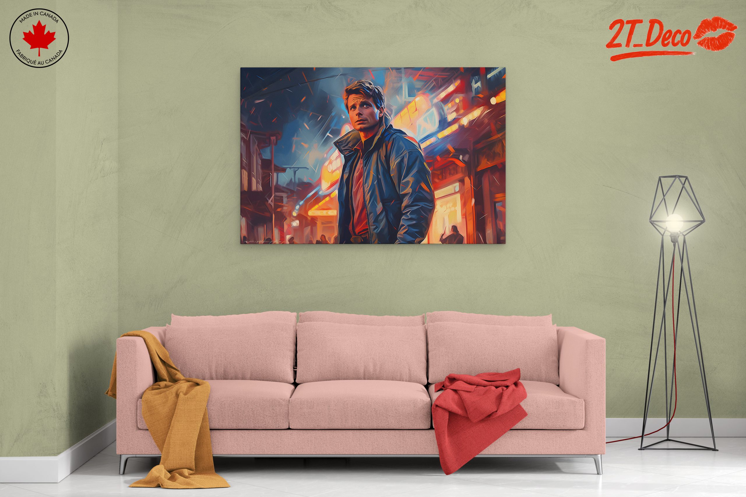 Modern Character in Dramatic Urban Setting - Image 2