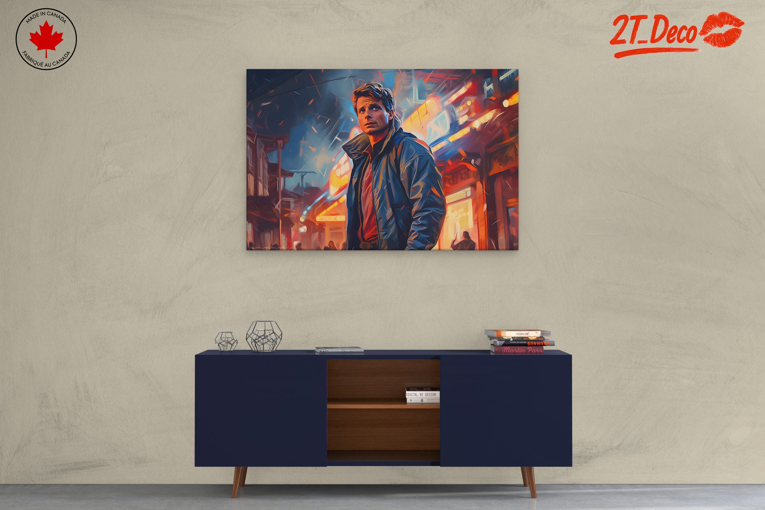 Modern Character in Dramatic Urban Setting - Image 3