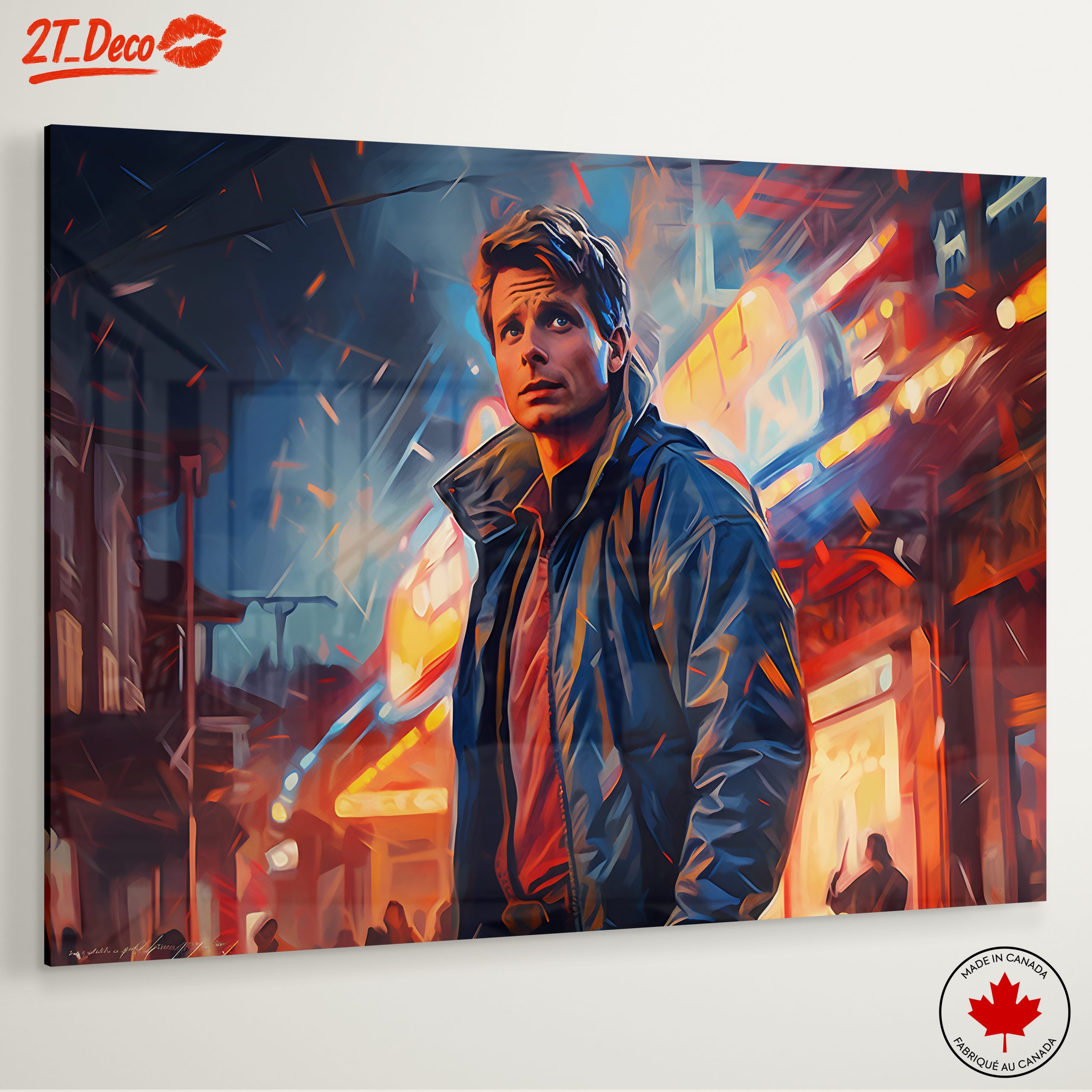 Modern Character in Dramatic Urban Setting - Image 6