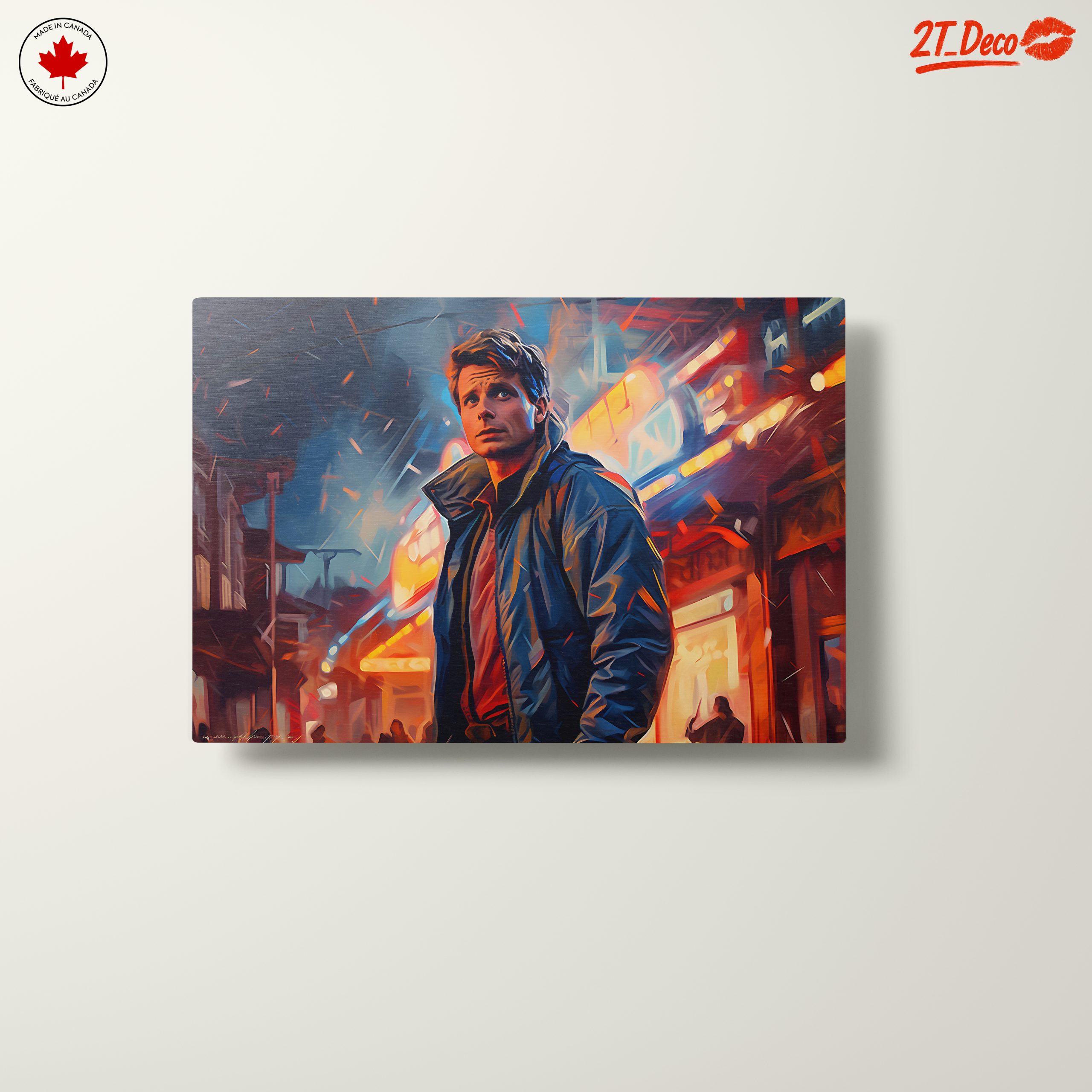 Modern Character in Dramatic Urban Setting - Image 10