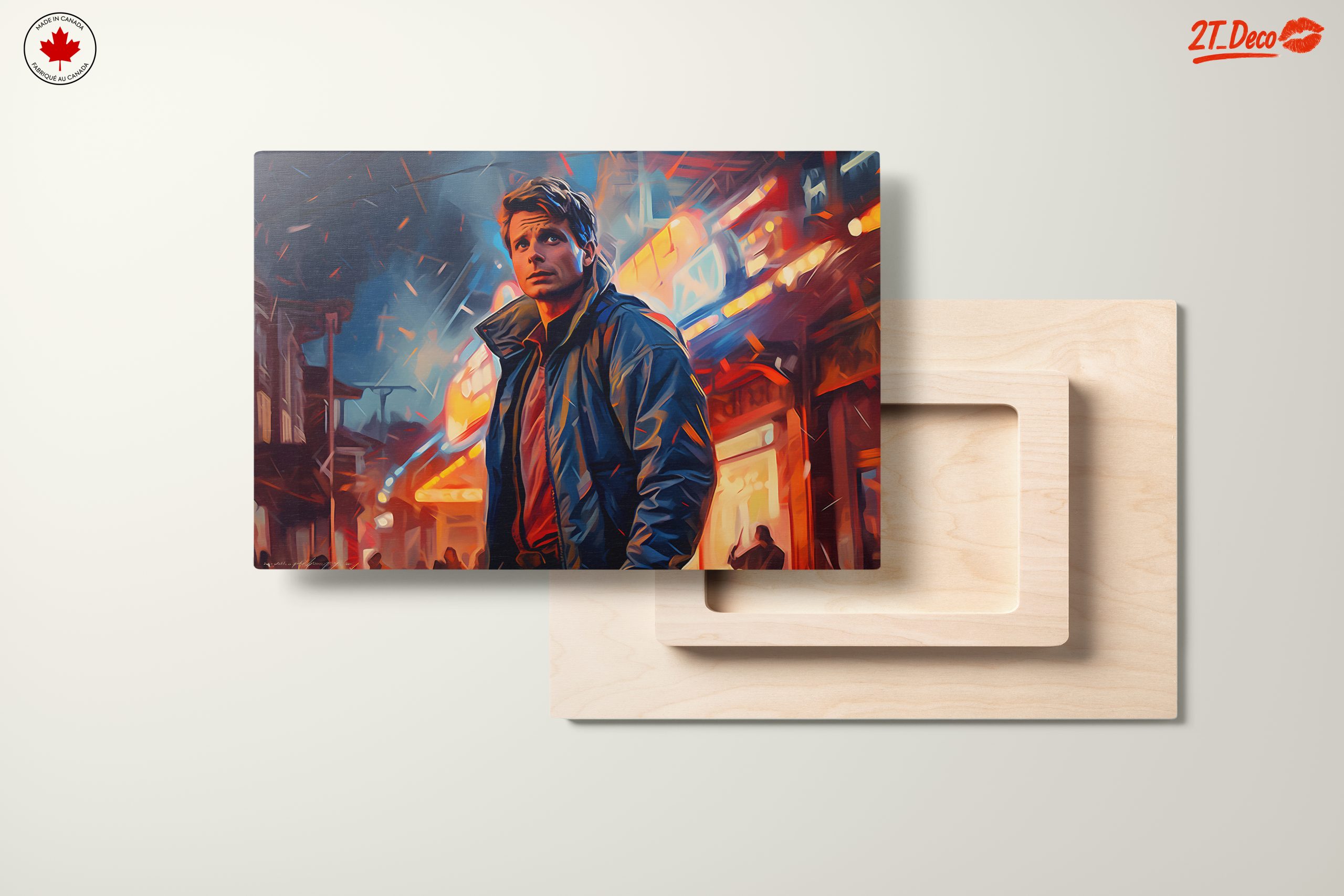 Modern Character in Dramatic Urban Setting - Image 11